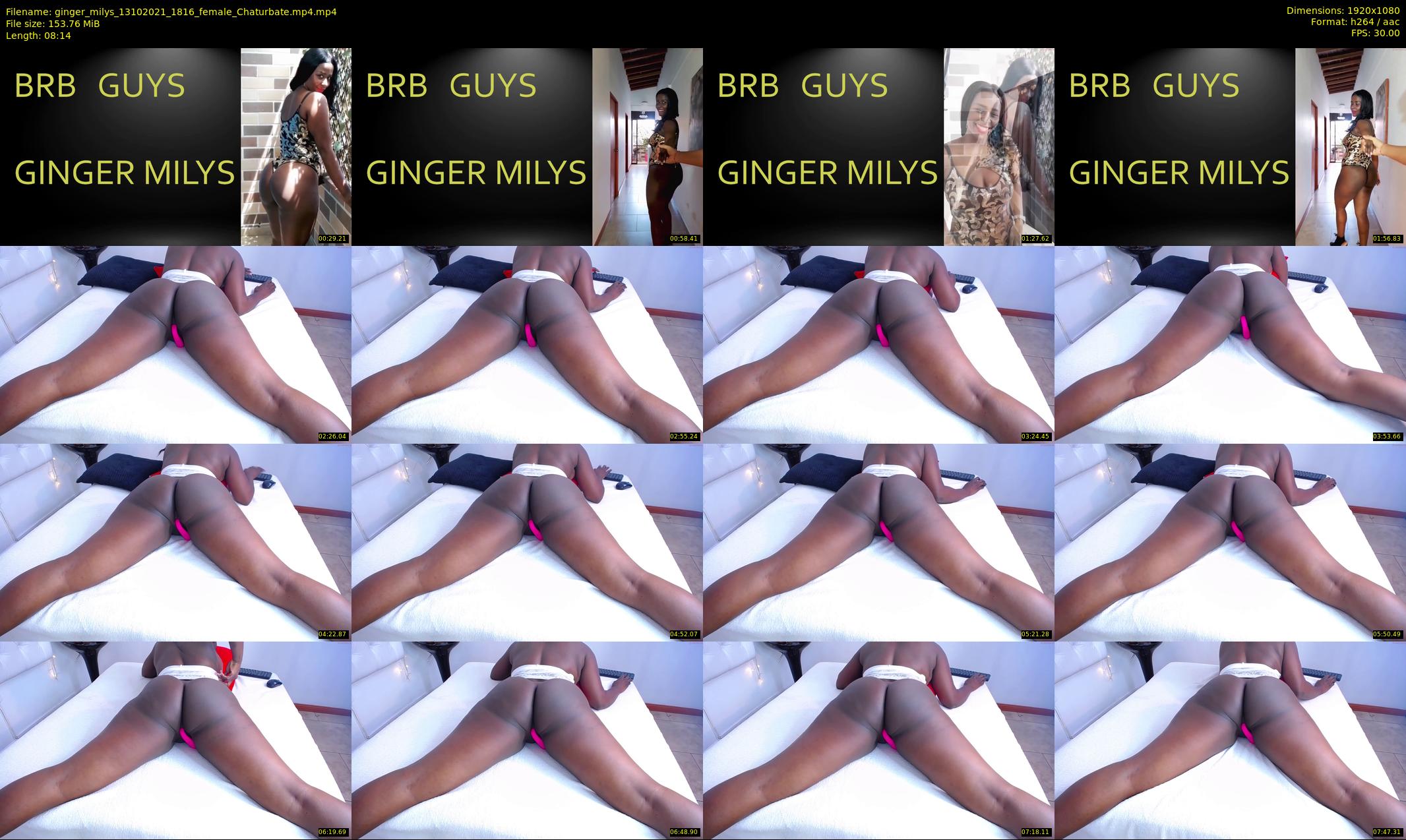 ginger_milys — 9 minute Chaturbate female cam show recording, 1080p, Oct 13, 2021