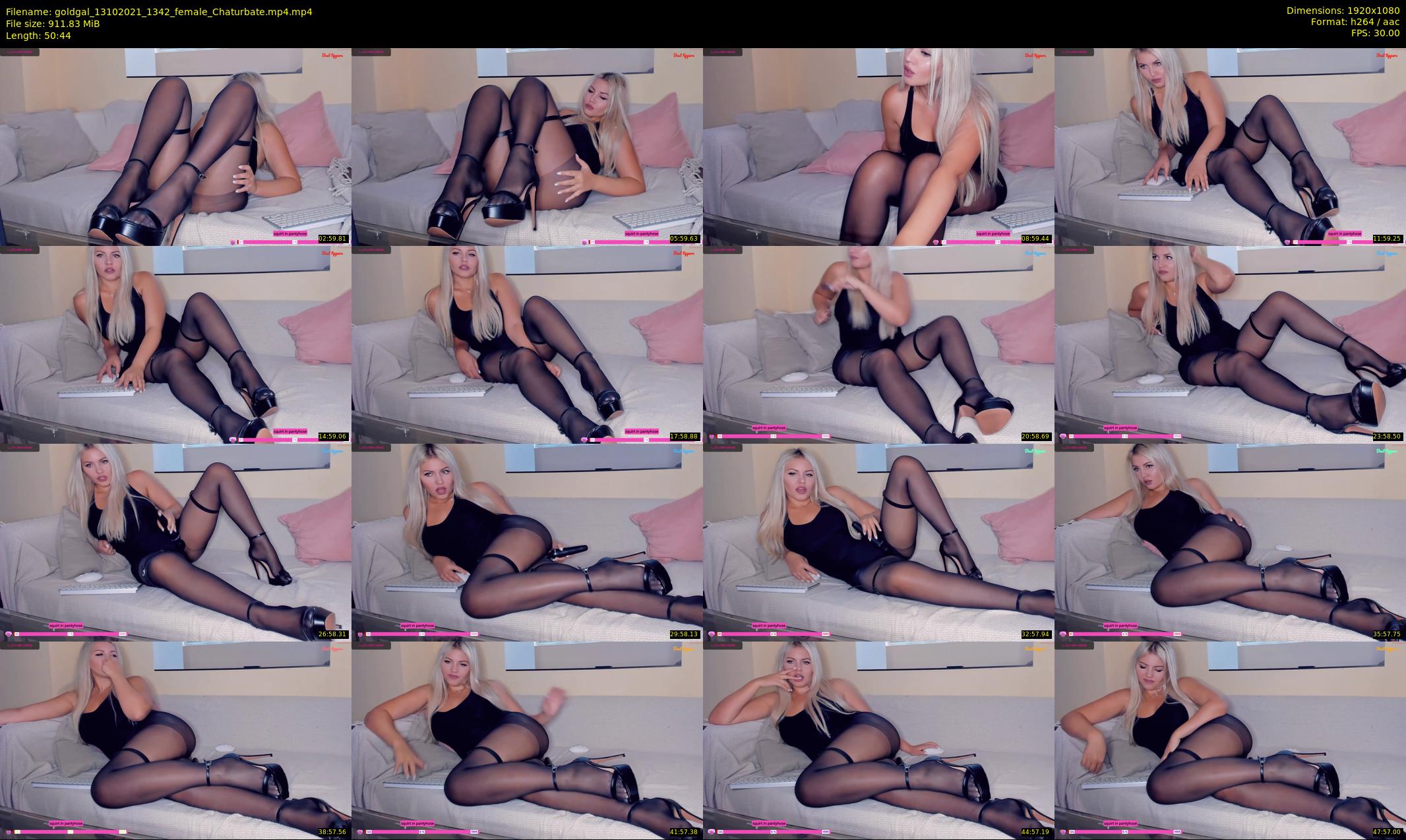 goldgal — 51 minute Chaturbate female cam show recording, 1080p, Oct 13, 2021