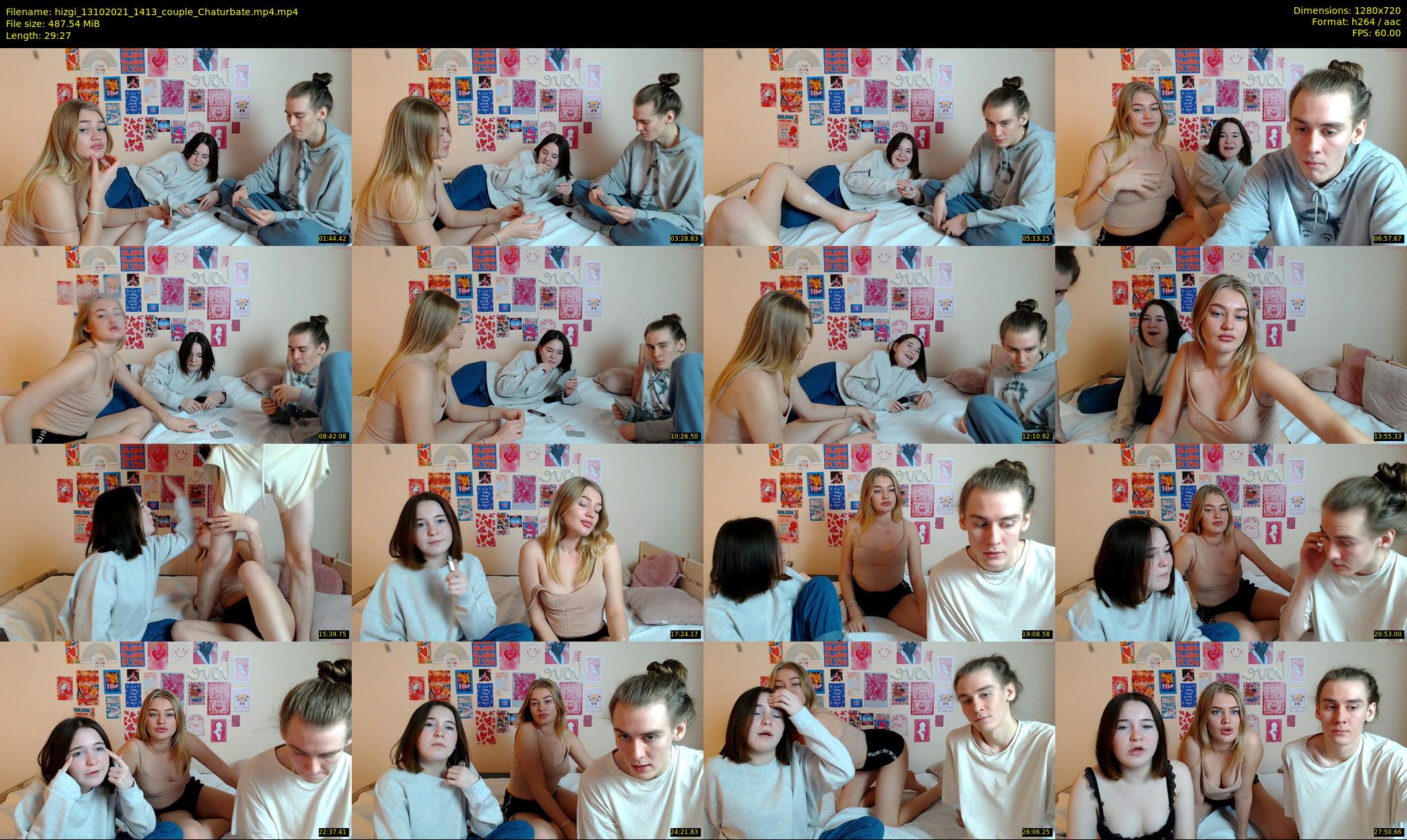 hizgi — 30 minute Chaturbate couple cam show recording, 720p, Oct 13, 2021