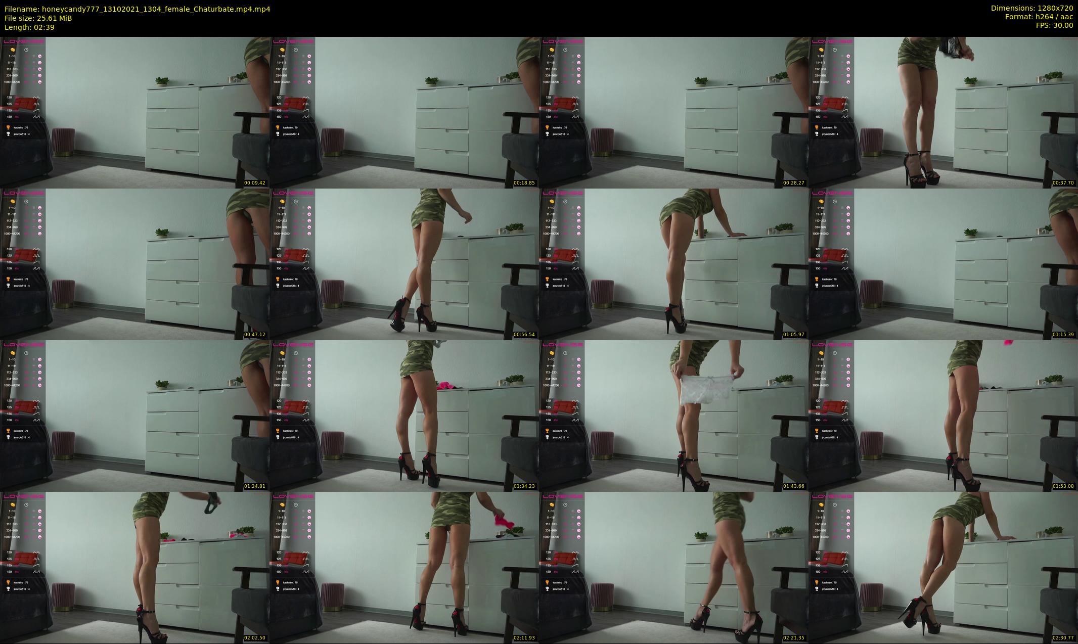 honeycandy777 — 3 minute Chaturbate couple cam show recording, 720p, Oct 13, 2021