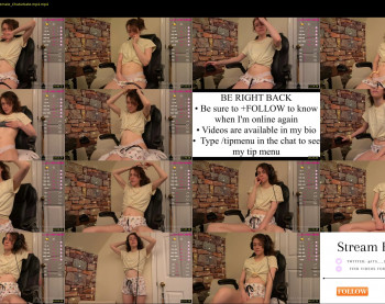 its_lily — 64 minute Chaturbate female cam show recording, 1080p, Oct 14, 2021