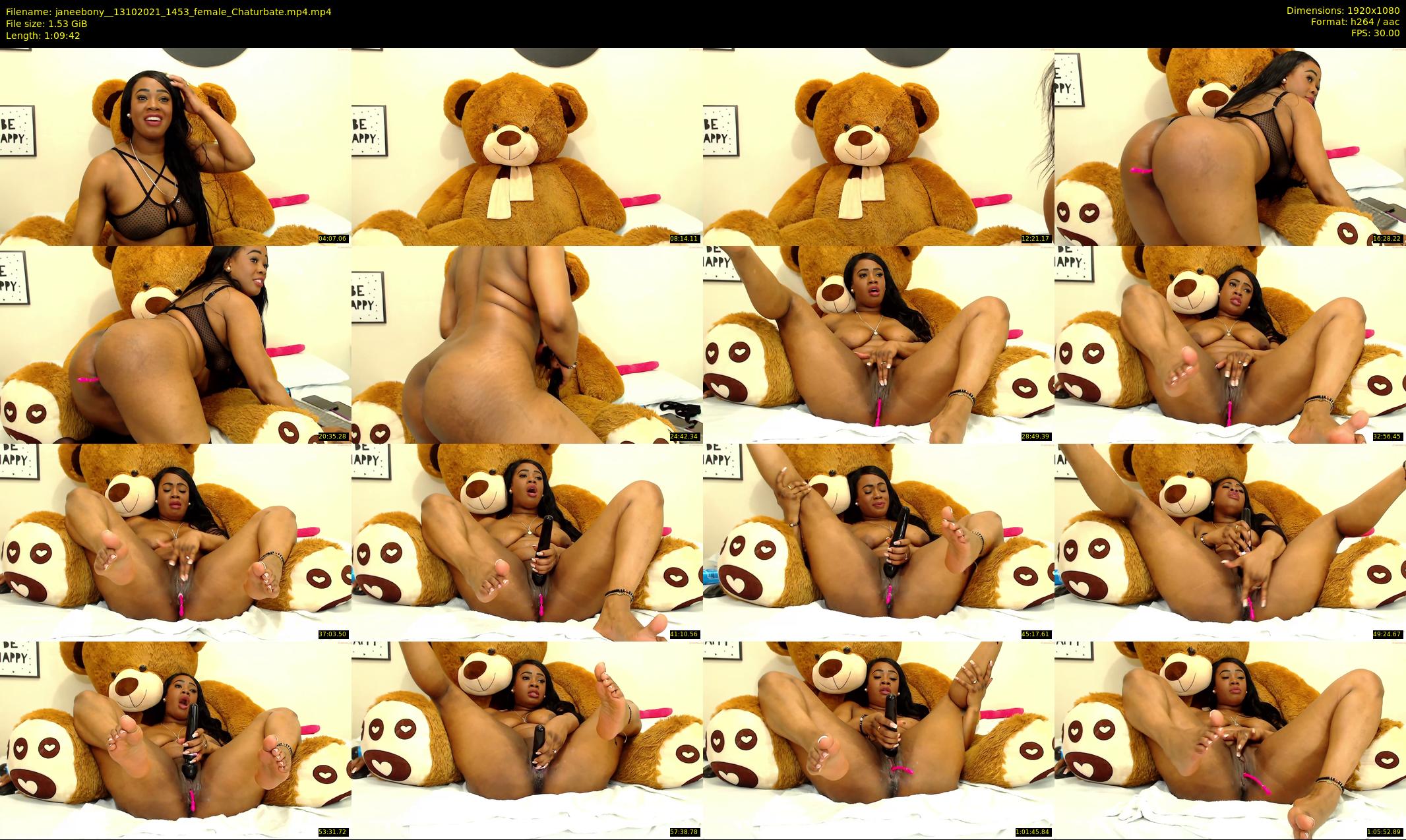 janeebony_ — 70 minute Chaturbate female cam show recording, 1080p, Oct 13, 2021