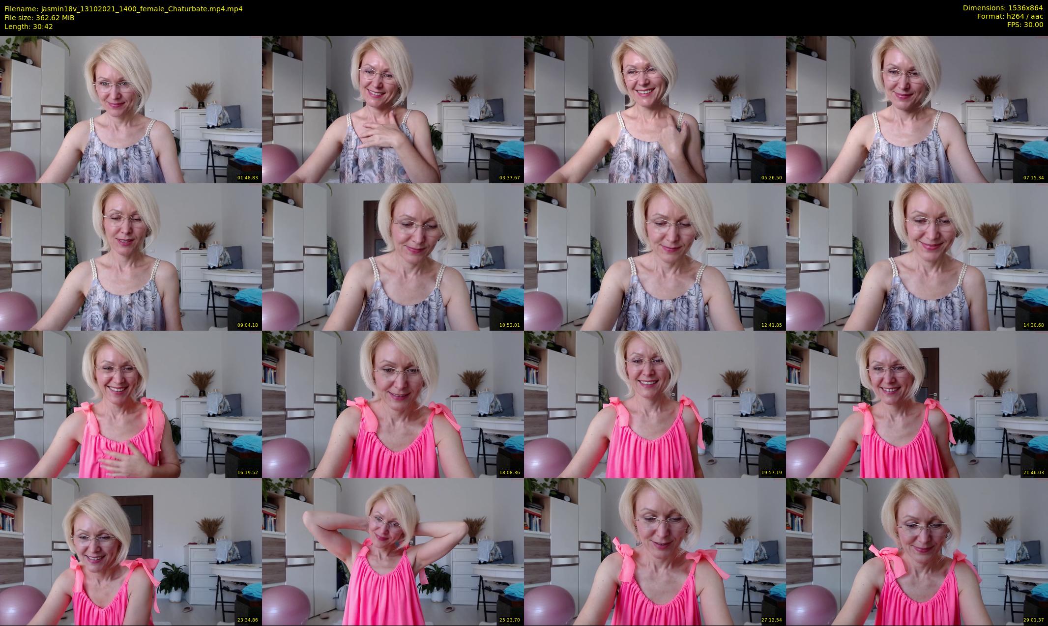 jasmin18v — 31 minute Chaturbate female cam show recording, 720p, Oct 13, 2021