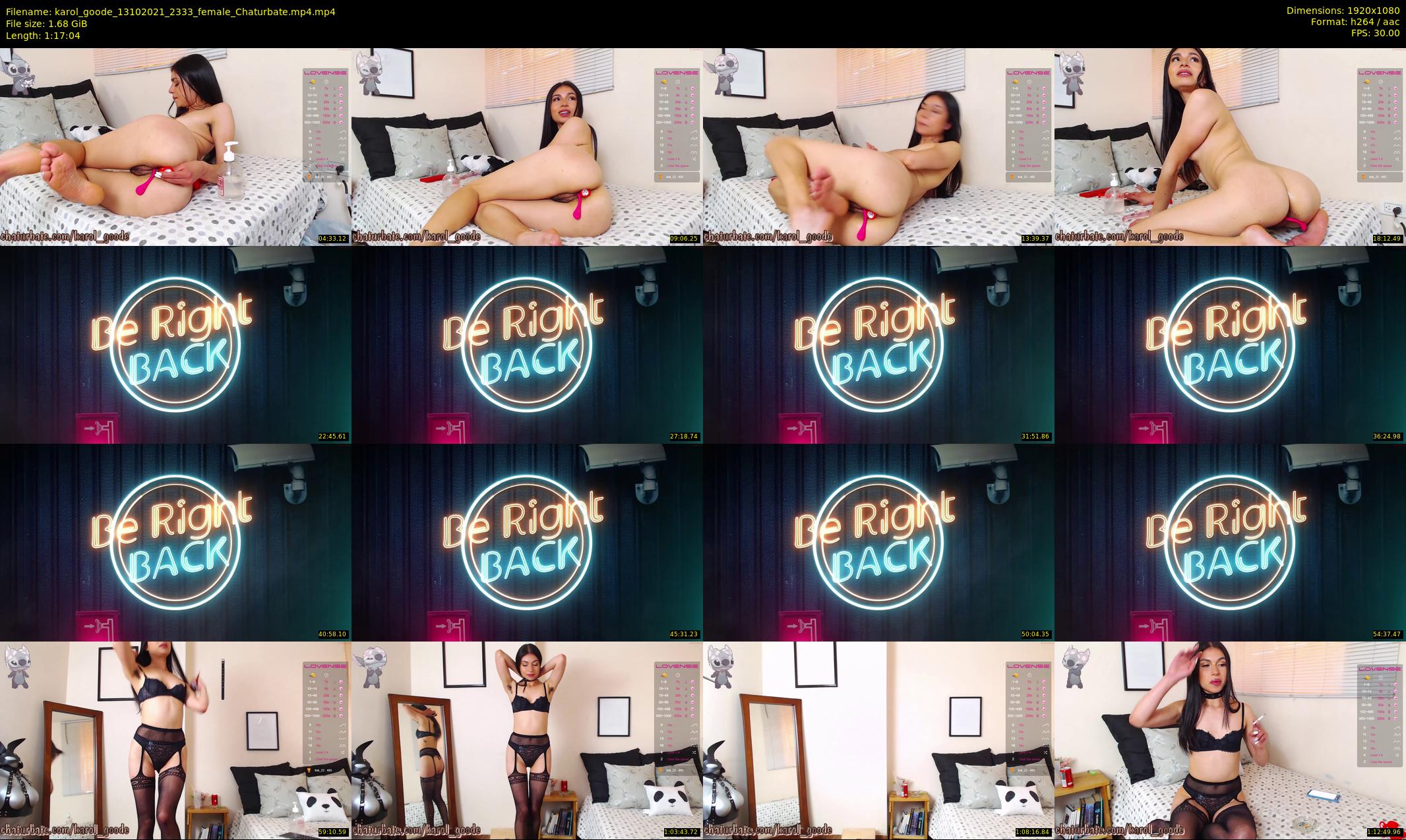karol_goode — 78 minute Chaturbate female cam show recording, 1080p, Oct 13, 2021