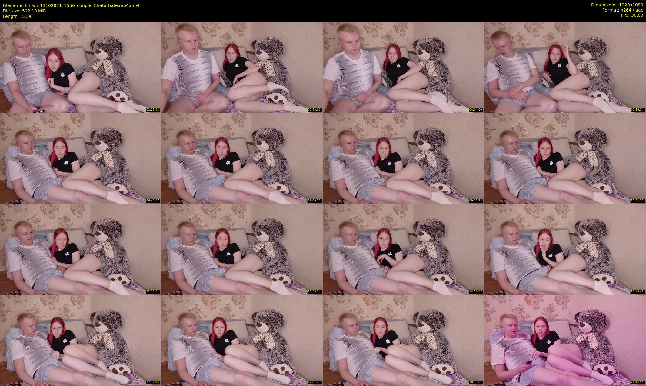 kii_wii — 23 minute Chaturbate couple cam show recording, 1080p, Oct 13, 2021