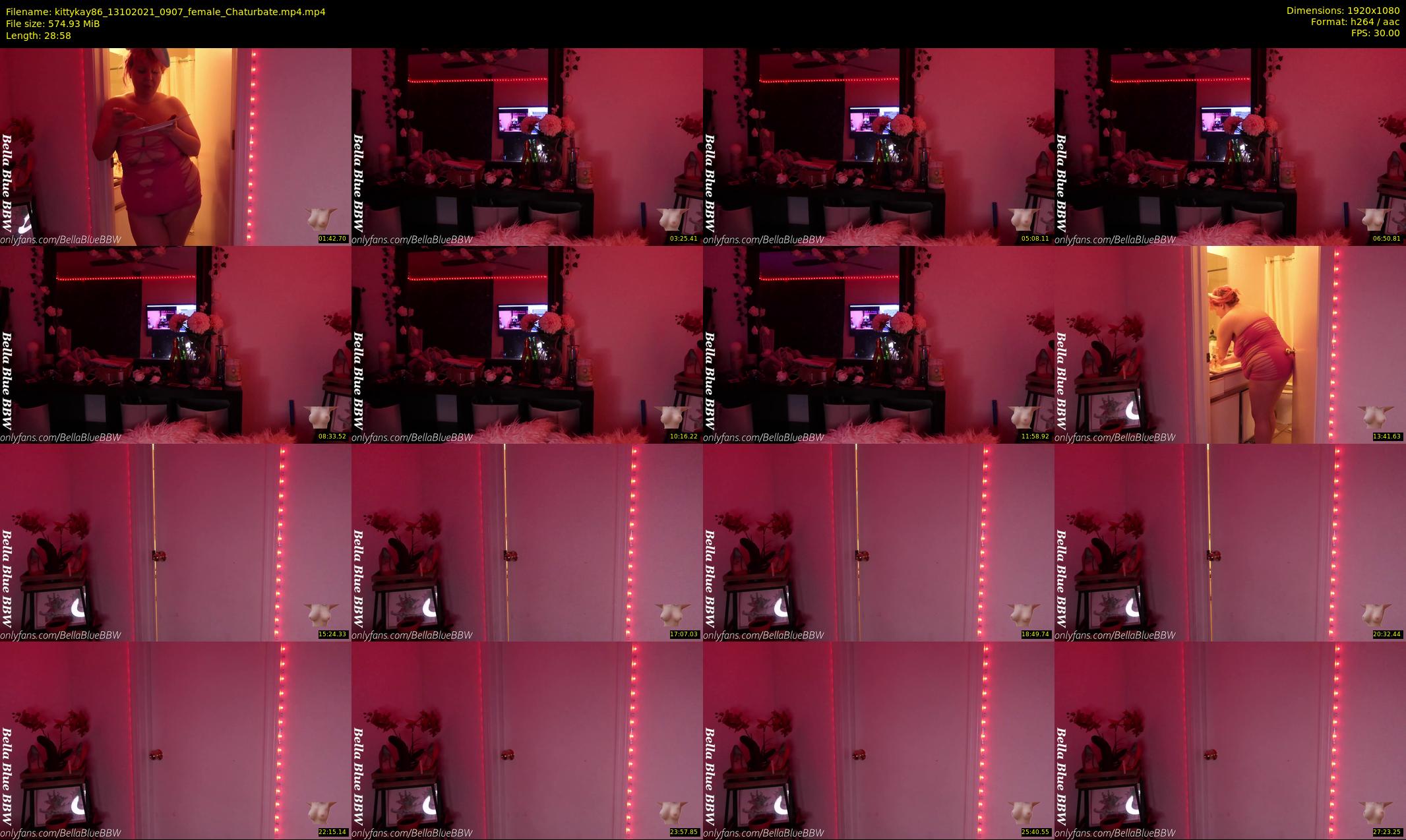 kittykay86 — 29 minute Chaturbate female cam show recording, 1080p, Oct 13, 2021