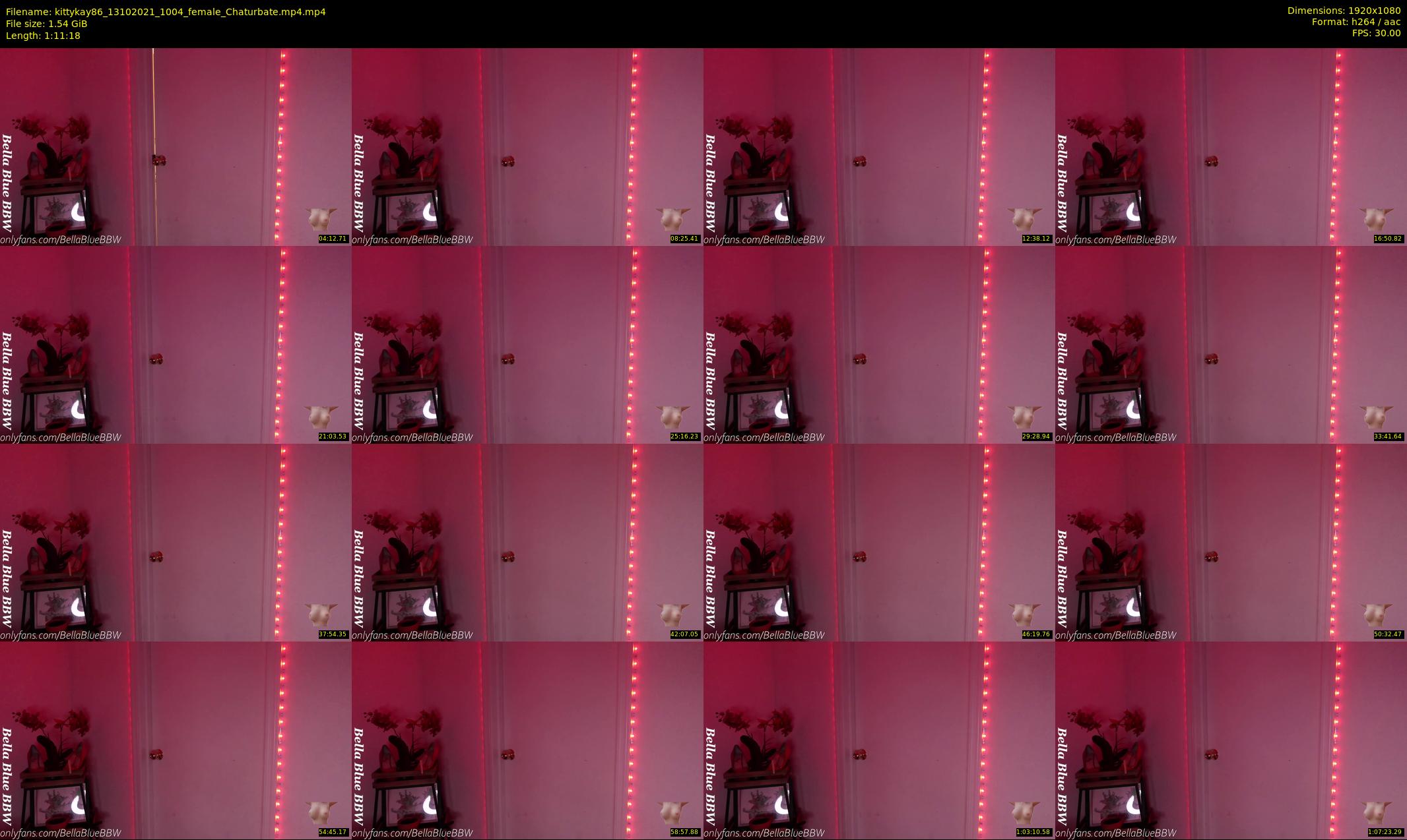 kittykay86 — 72 minute Chaturbate female cam show recording, 1080p, Oct 13, 2021