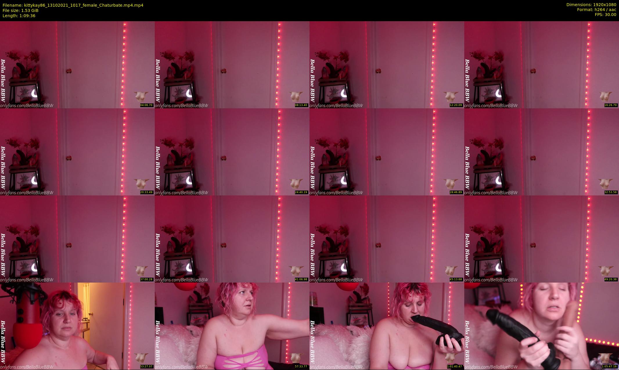 kittykay86 — 70 minute Chaturbate female cam show recording, 1080p, Oct 13, 2021