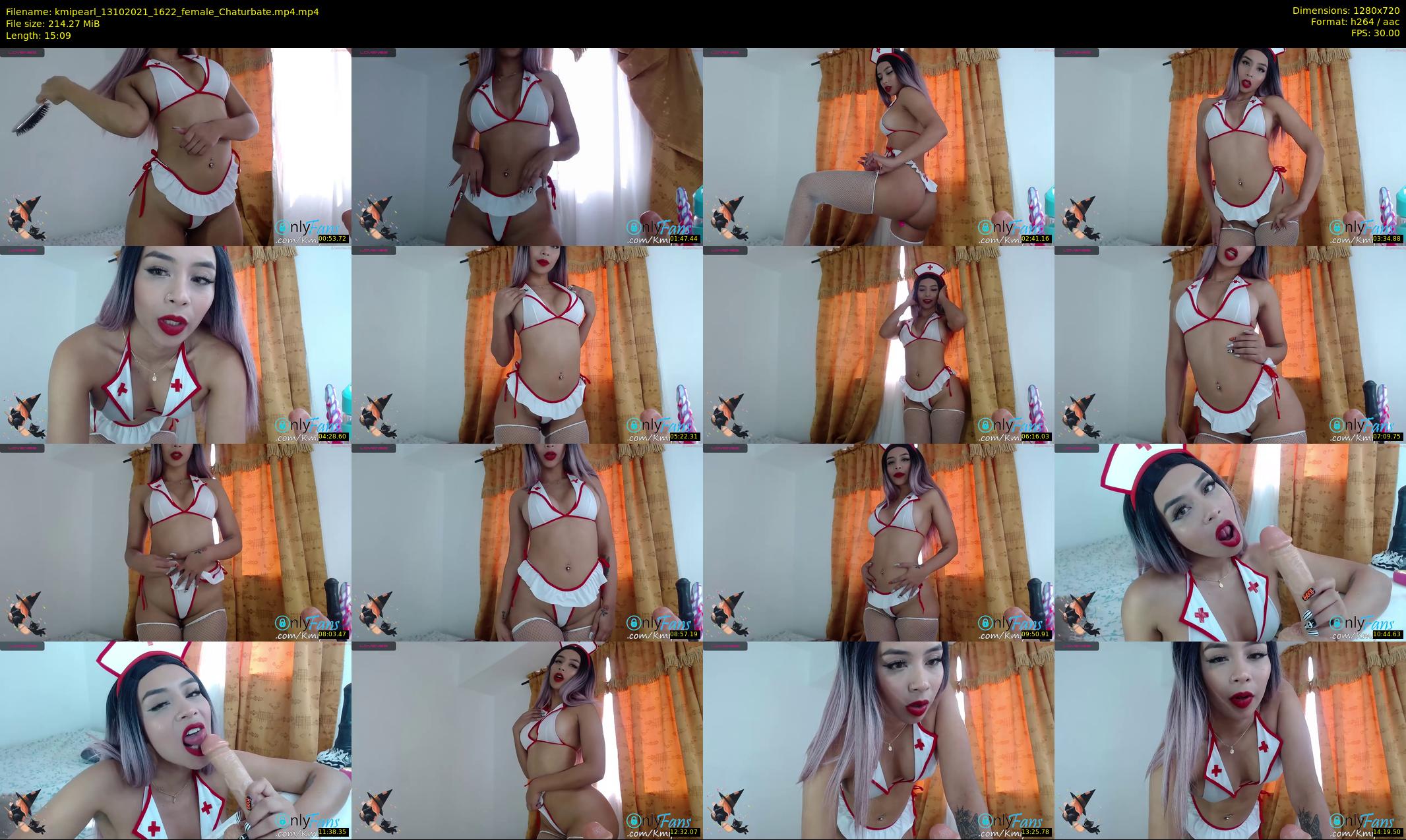 kmipearl — 16 minute Chaturbate female cam show recording, 720p, Oct 13, 2021