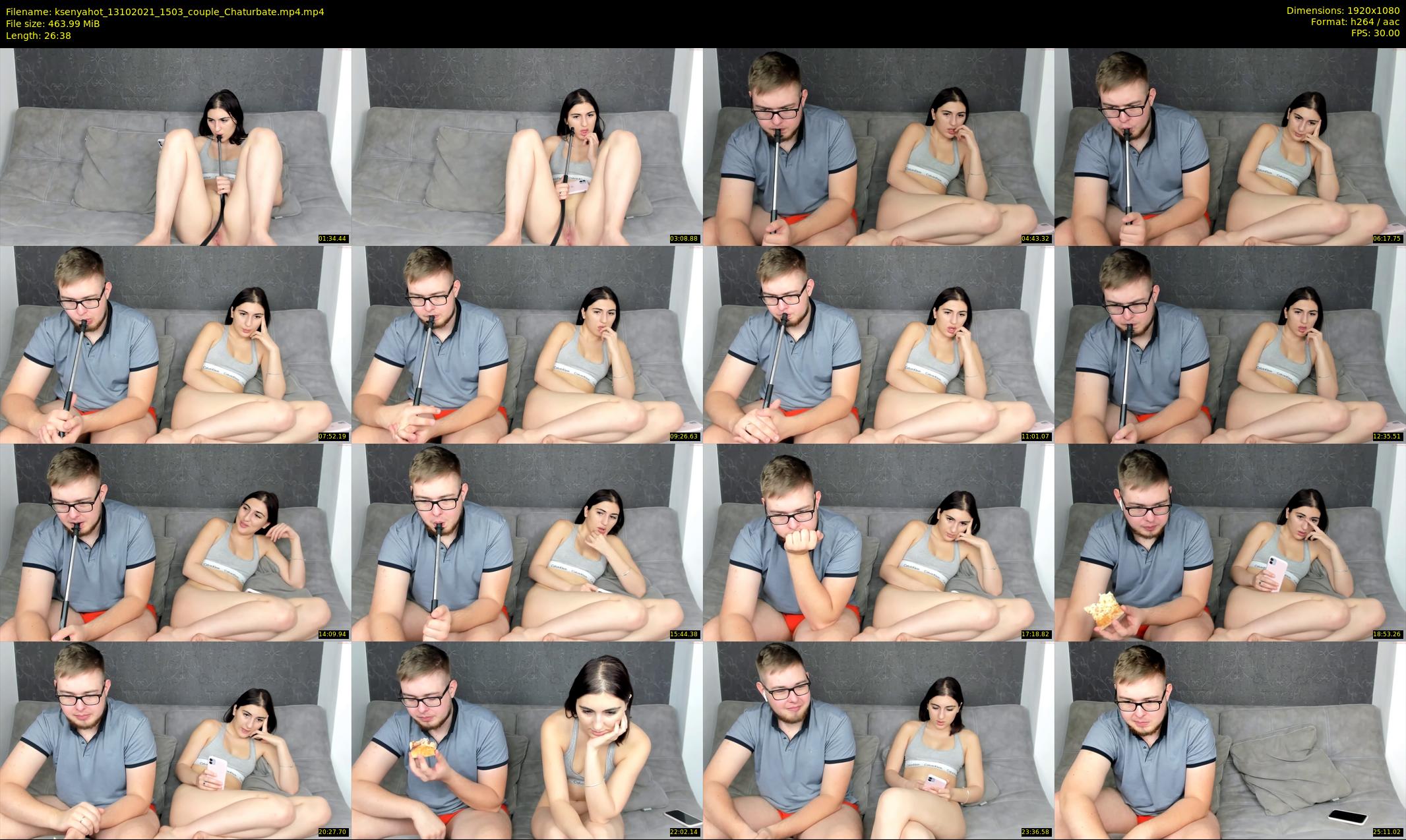 ksenyahot — 27 minute Chaturbate couple cam show recording, 1080p, Oct 13, 2021