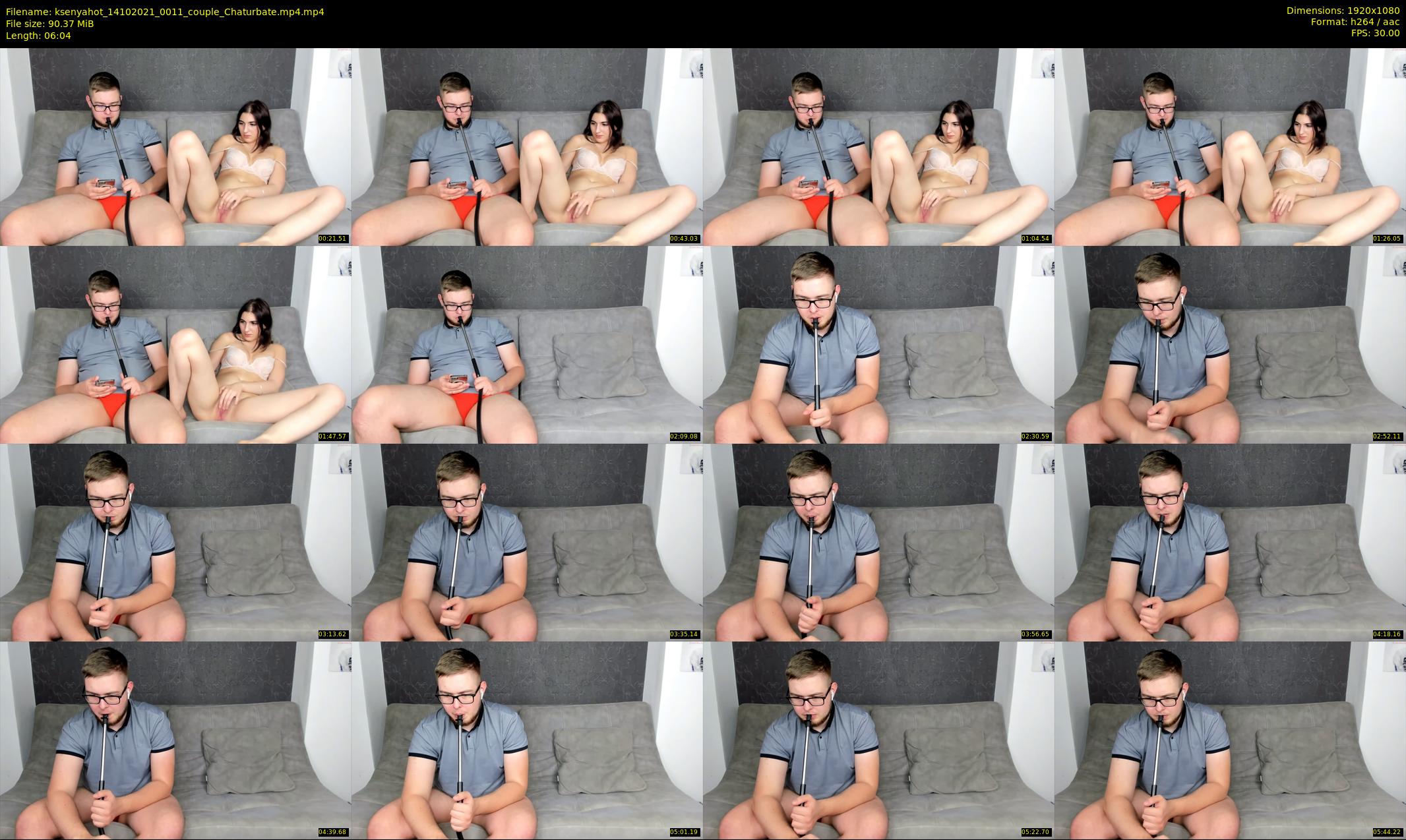 ksenyahot — 7 minute Chaturbate couple cam show recording, 1080p, Oct 14, 2021