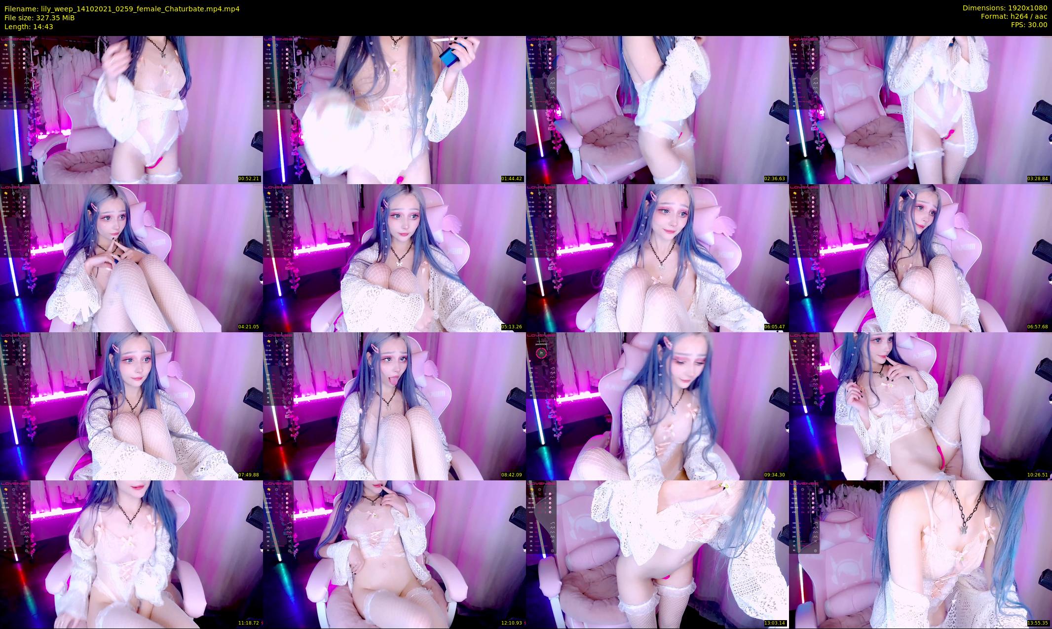 lily_weep — 15 minute Chaturbate female cam show recording, 1080p, Oct 14, 2021