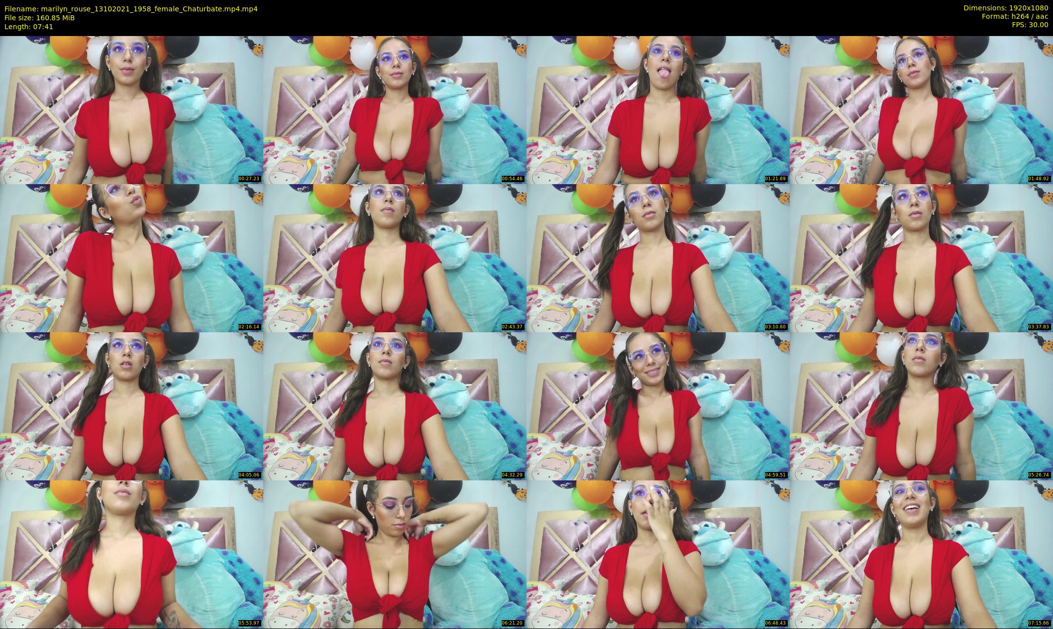 marilyn_rouse — 8 minute Chaturbate female cam show recording, 1080p, Oct 13, 2021