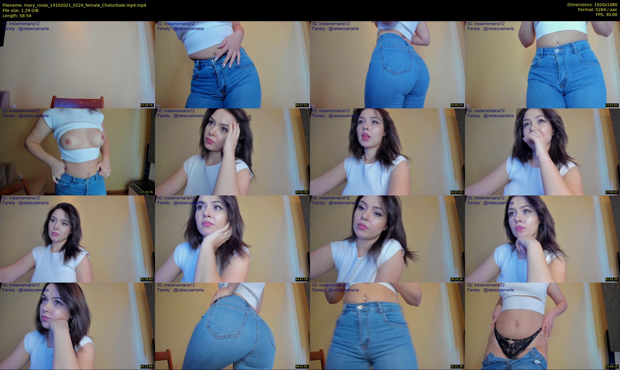 mary_rosse — 59 minute Chaturbate couple cam show recording, 1080p, Oct 14, 2021