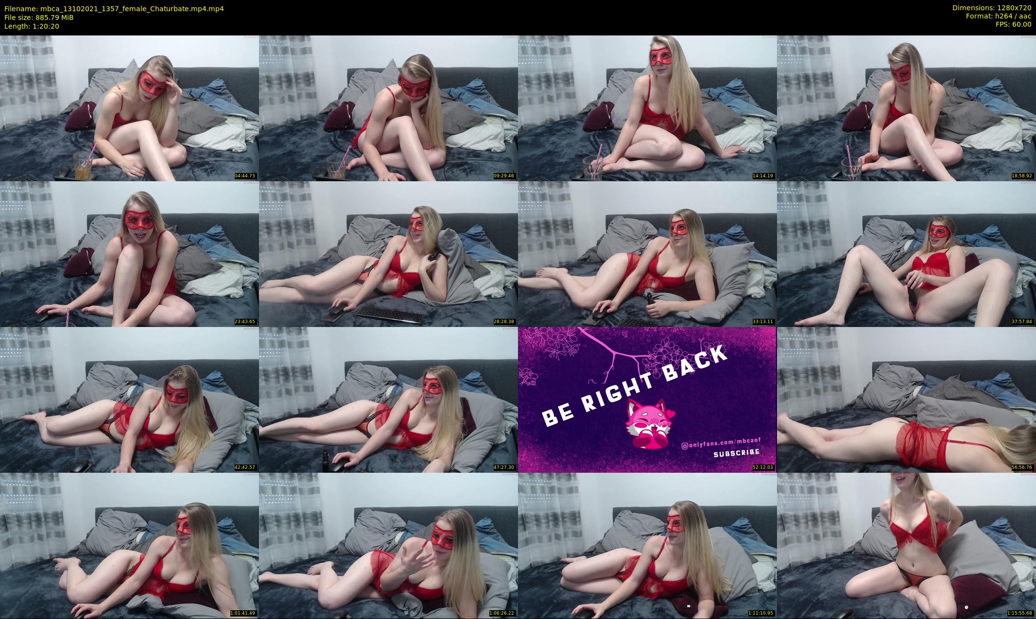 mbca — 81 minute Chaturbate couple cam show recording, 720p, Oct 13, 2021