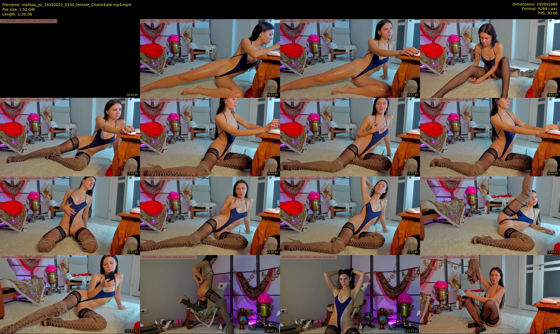 melissa_yo — 81 minute Chaturbate female cam show recording, 1080p, Oct 14, 2021