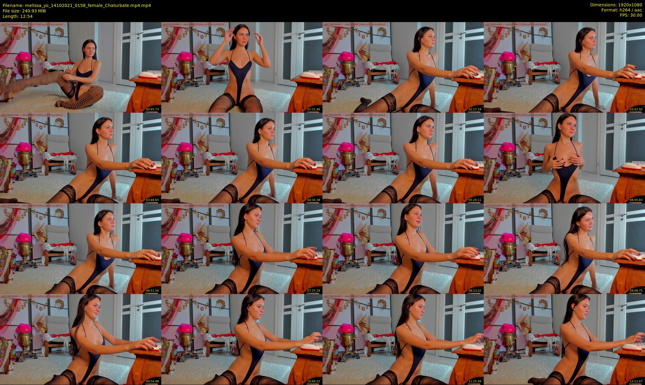 melissa_yo — 13 minute Chaturbate female cam show recording, 1080p, Oct 14, 2021