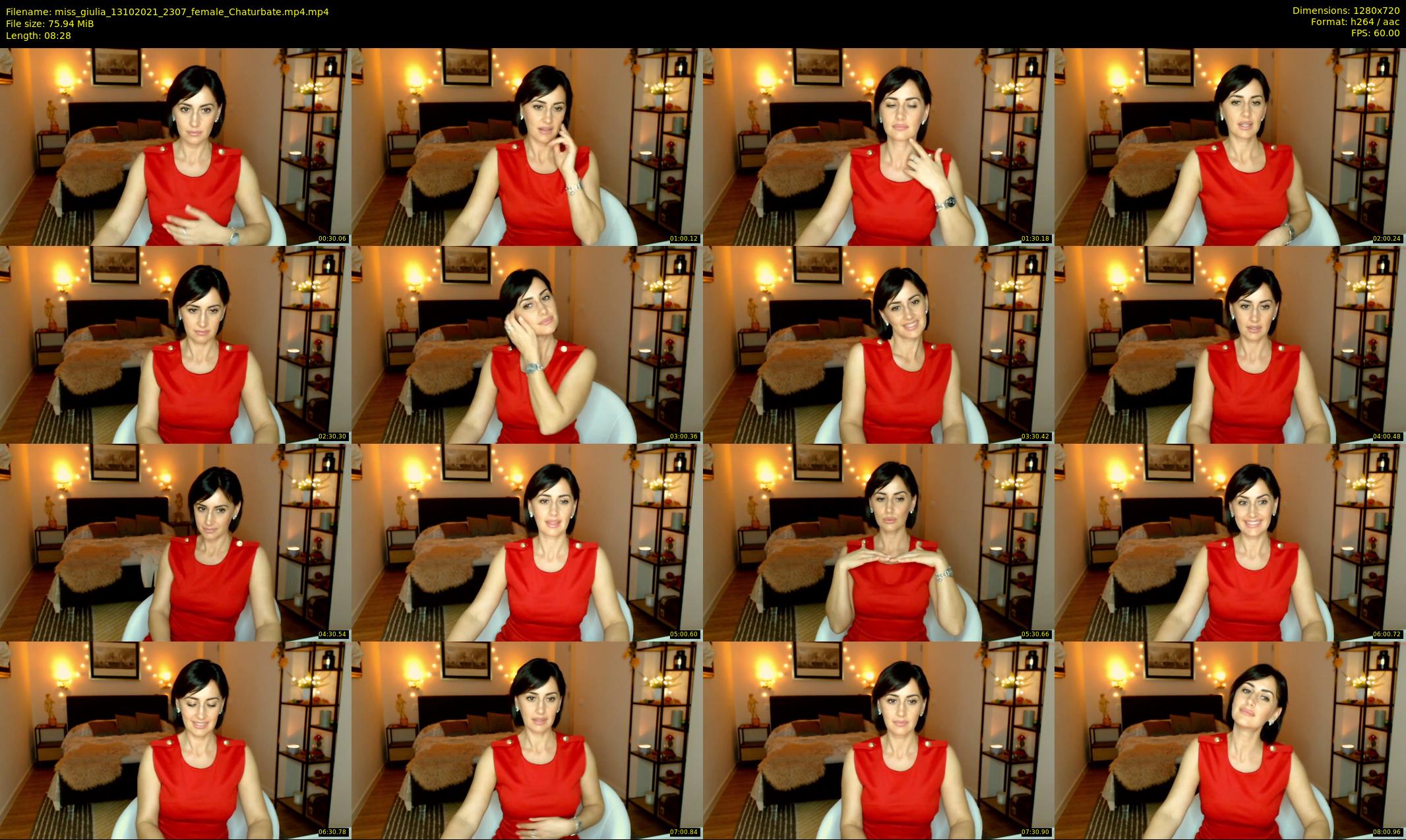 miss_giulia — 9 minute Chaturbate female cam show recording, 720p, Oct 13, 2021