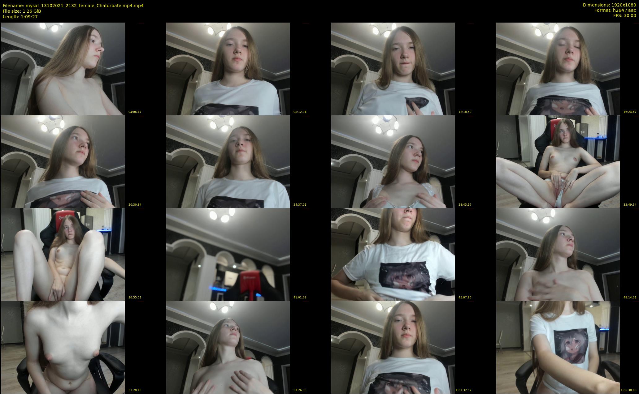 mysat — 70 minute Chaturbate female cam show recording, 1080p, Oct 13, 2021