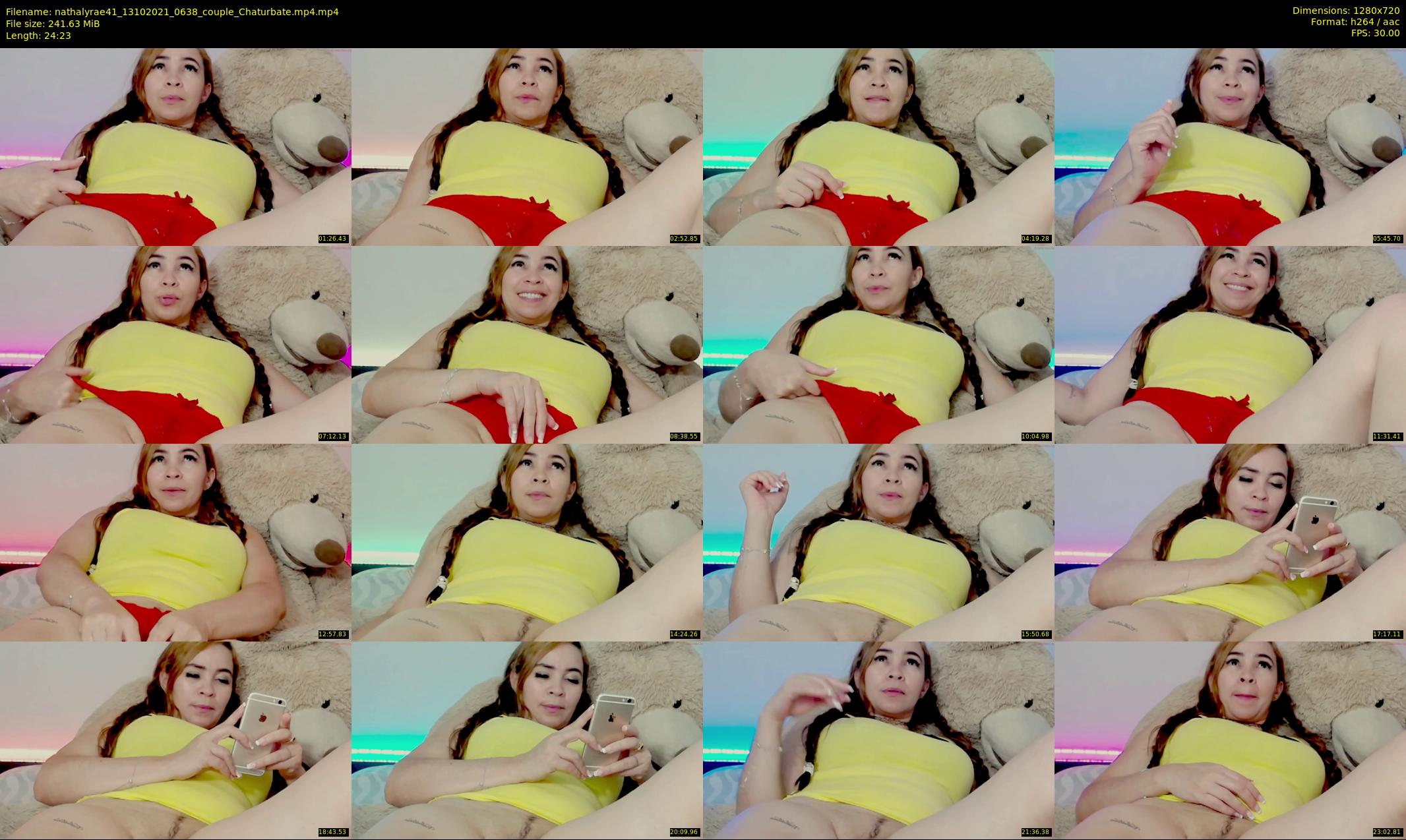 nathalyrae41 — 25 minute Chaturbate female cam show recording, 720p, Oct 13, 2021