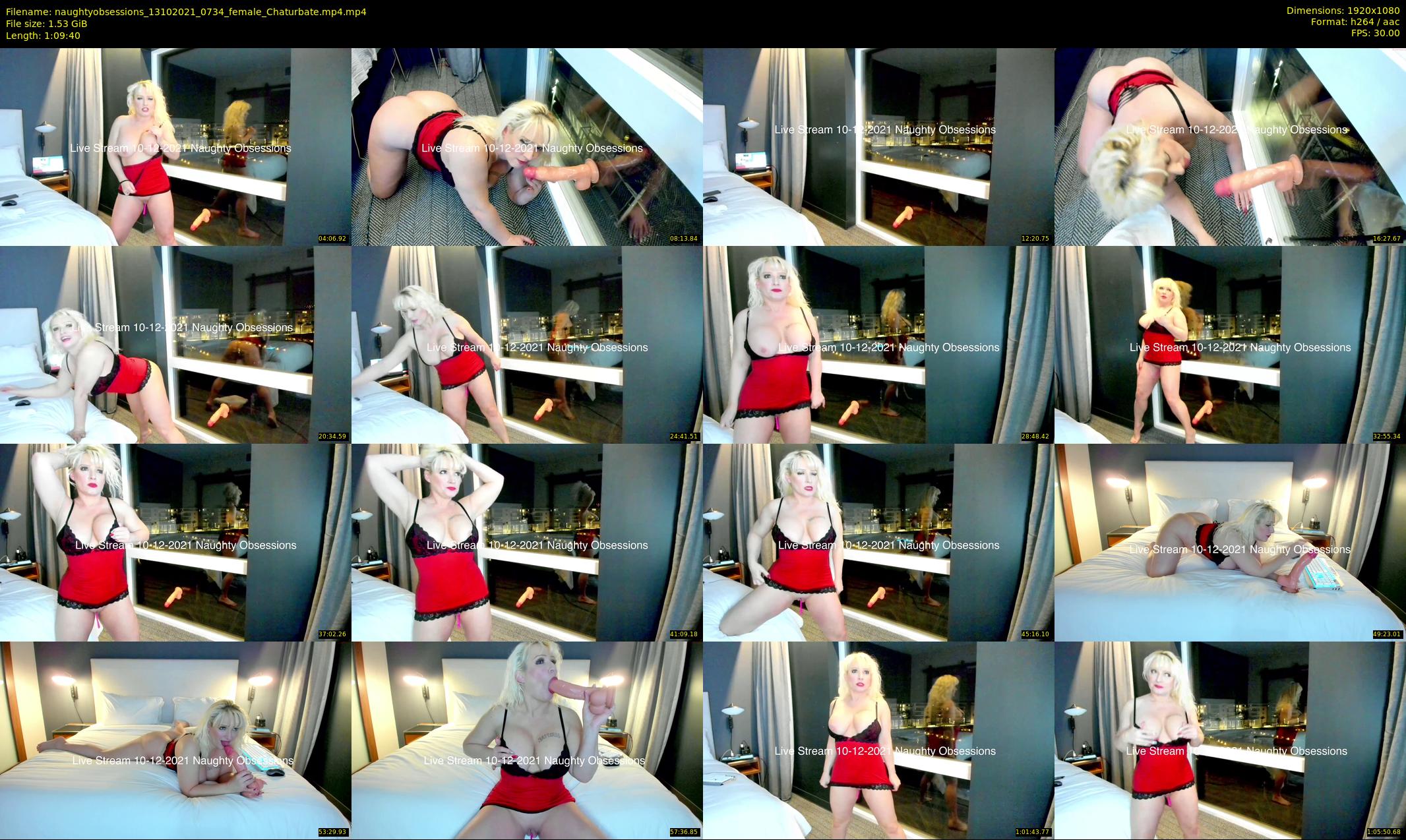 naughtyobsessions — 70 minute Chaturbate female cam show recording, 1080p, Oct 13, 2021