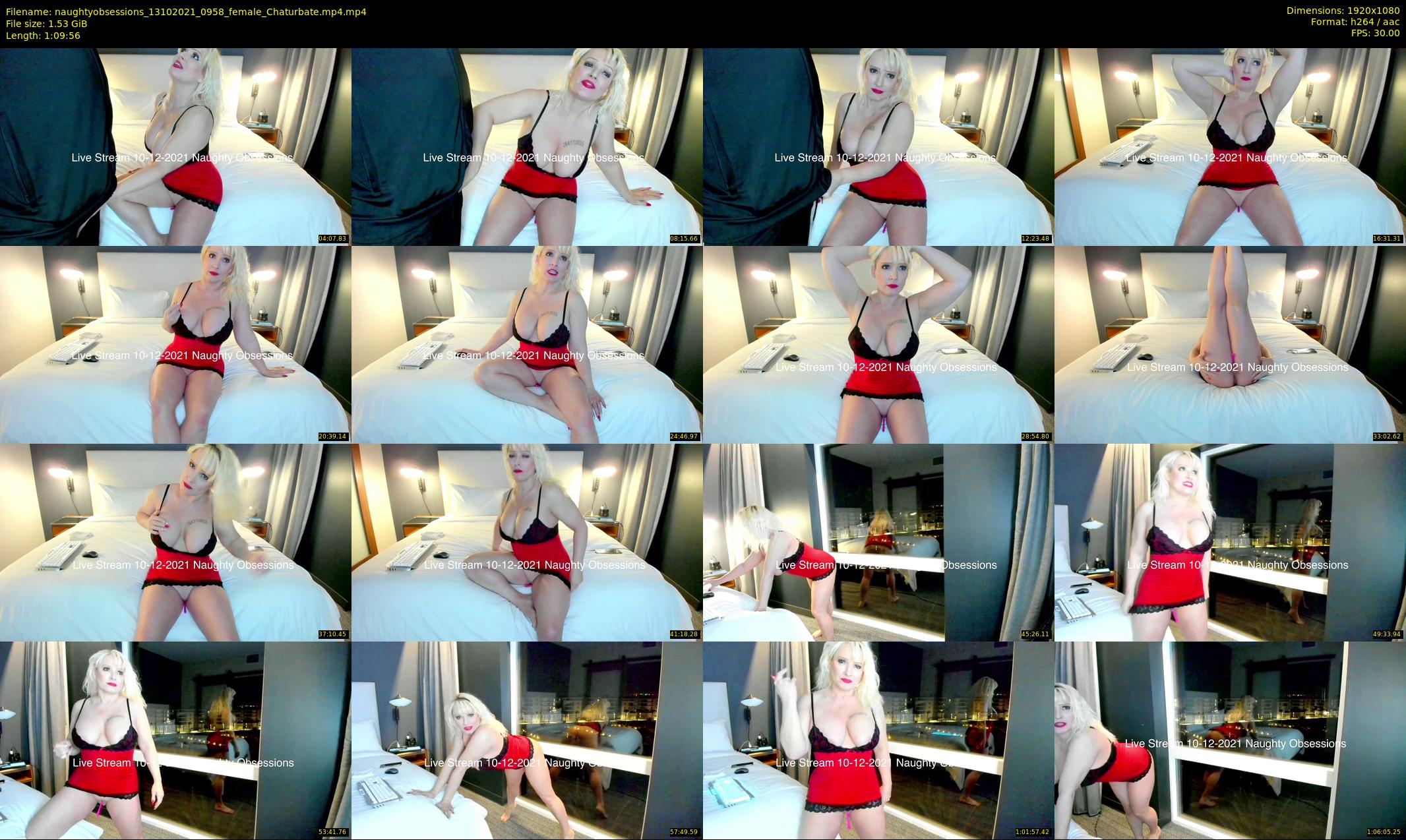 naughtyobsessions — 70 minute Chaturbate female cam show recording, 1080p, Oct 13, 2021