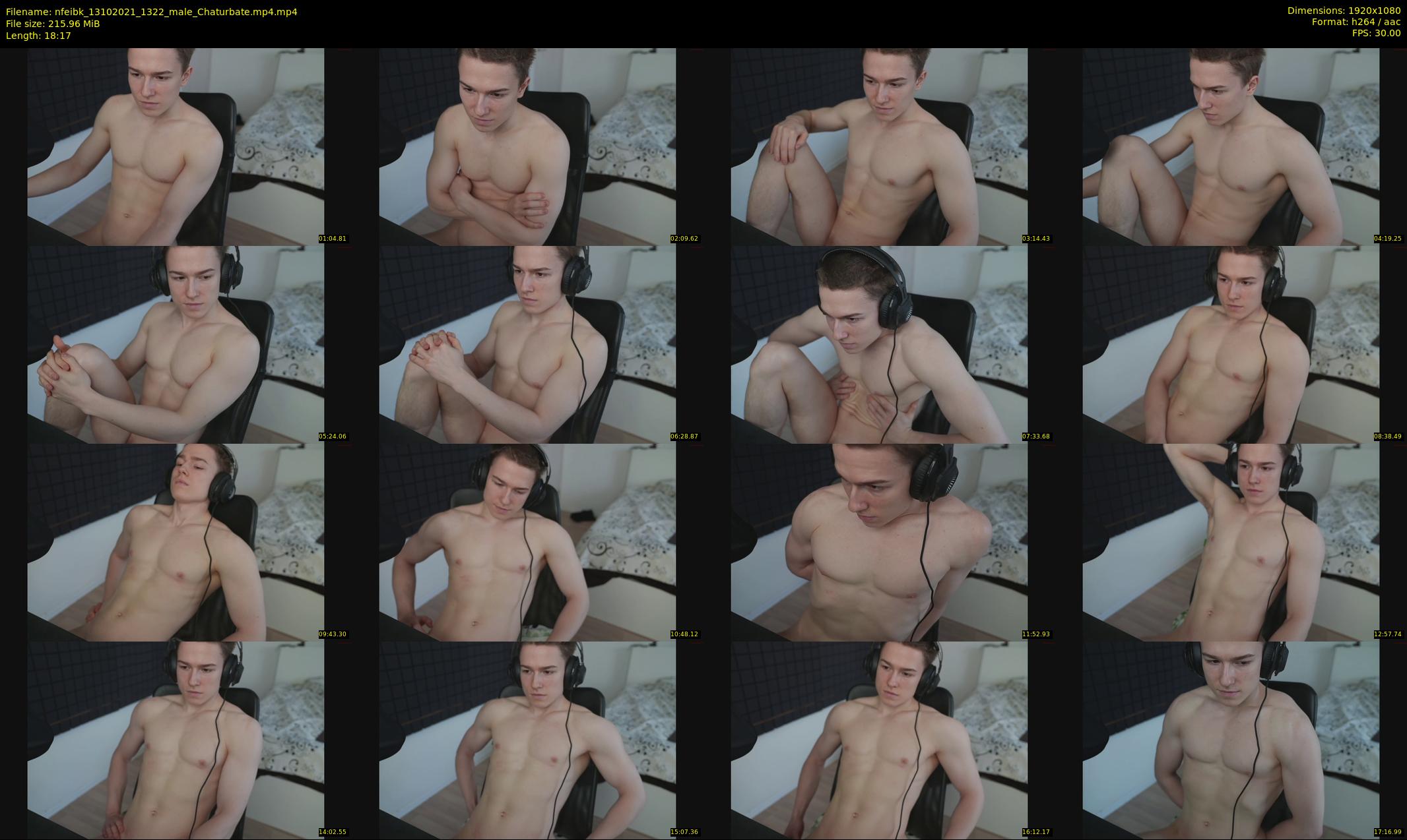 nfeibk — 19 minute Chaturbate male cam show recording, 1080p, Oct 13, 2021