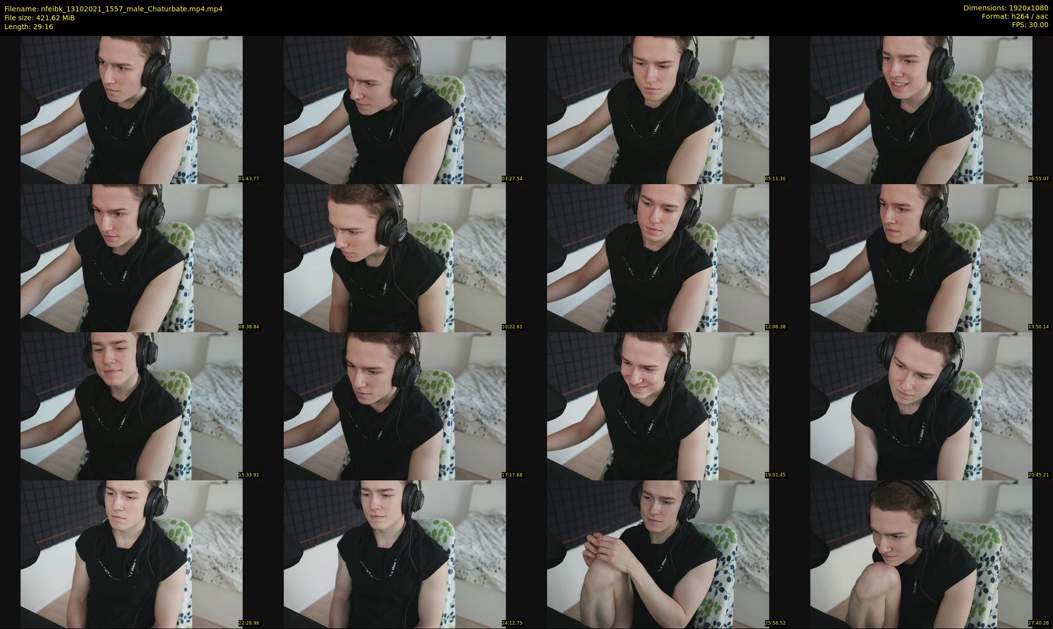 nfeibk — 30 minute Chaturbate male cam show recording, 1080p, Oct 13, 2021