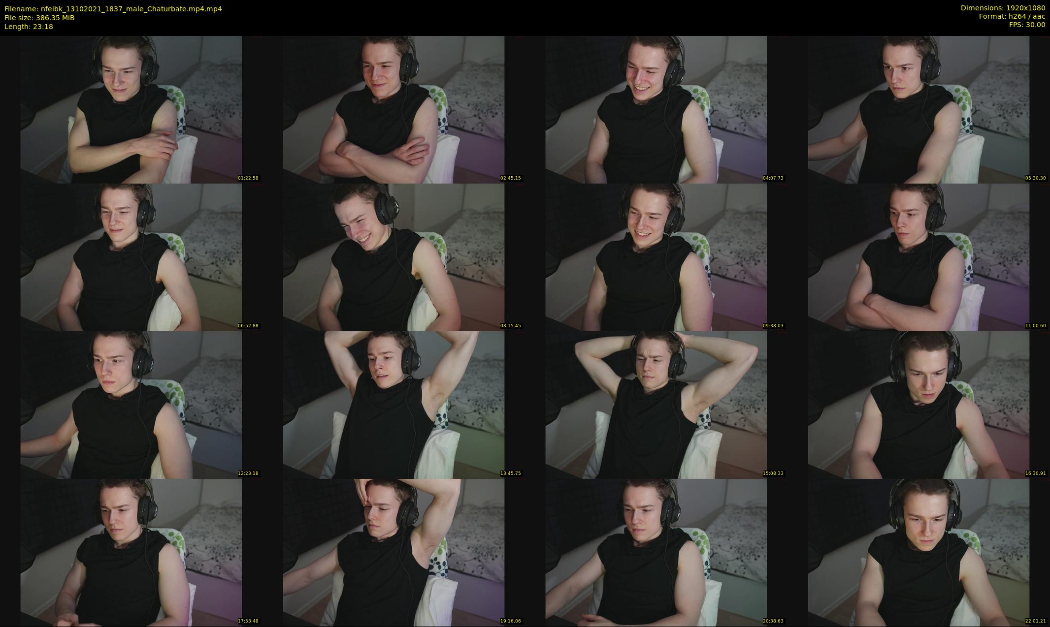 nfeibk — 24 minute Chaturbate male cam show recording, 1080p, Oct 13, 2021