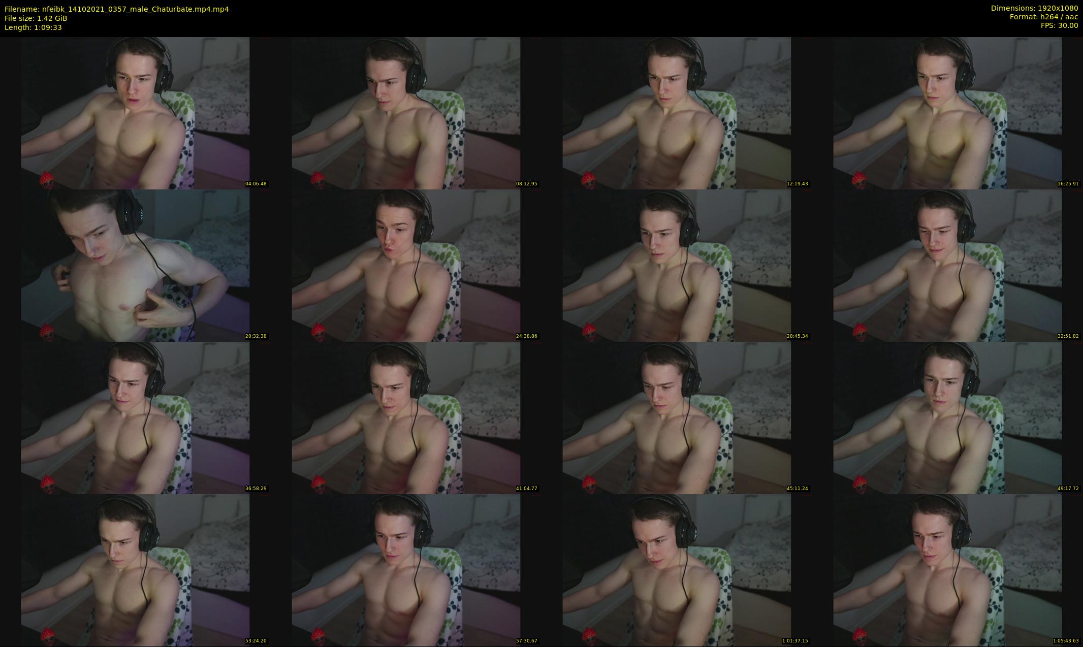 nfeibk — 70 minute Chaturbate male cam show recording, 1080p, Oct 14, 2021