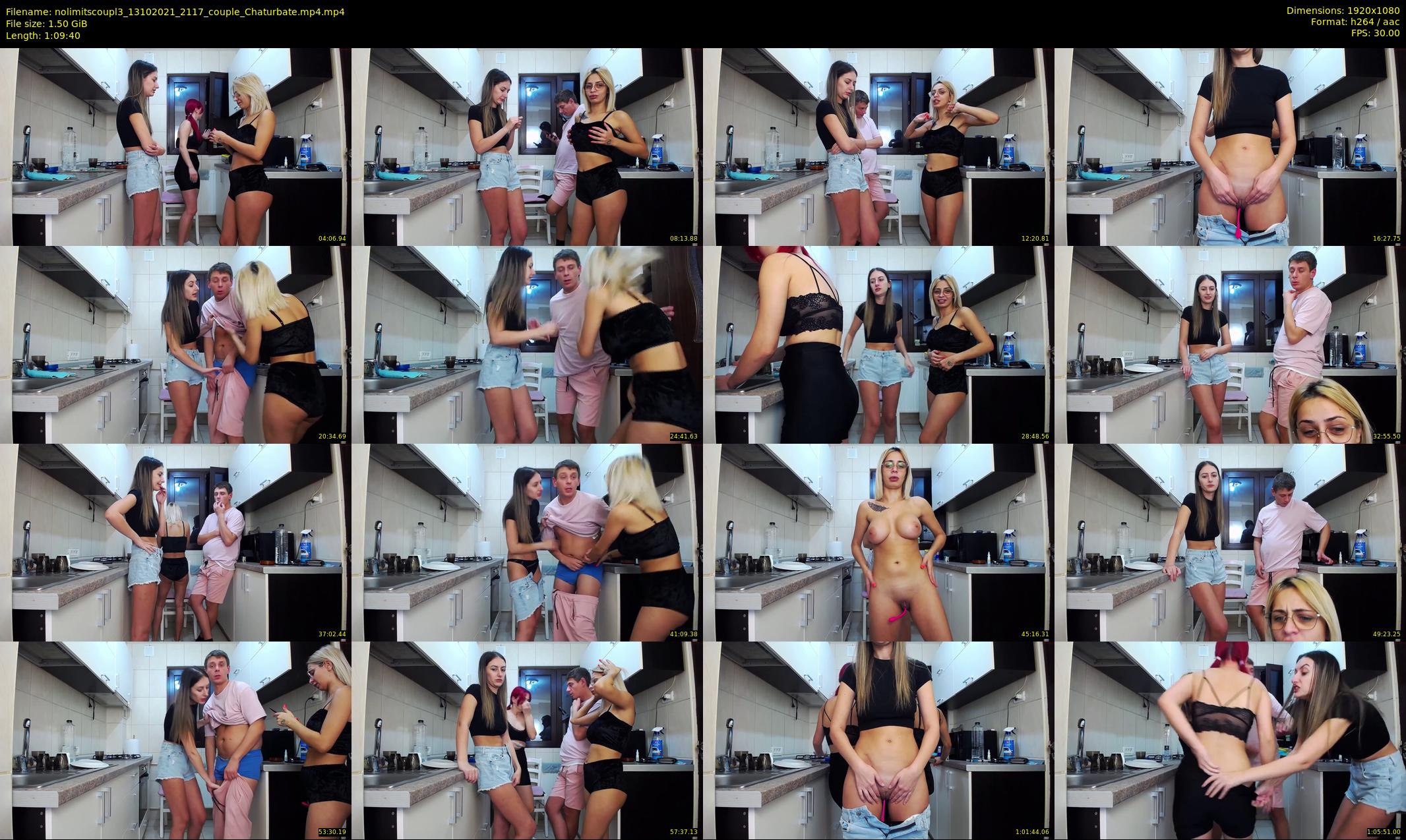 nolimitscoupl3 — 70 minute Chaturbate couple cam show recording, 1080p, Oct 13, 2021