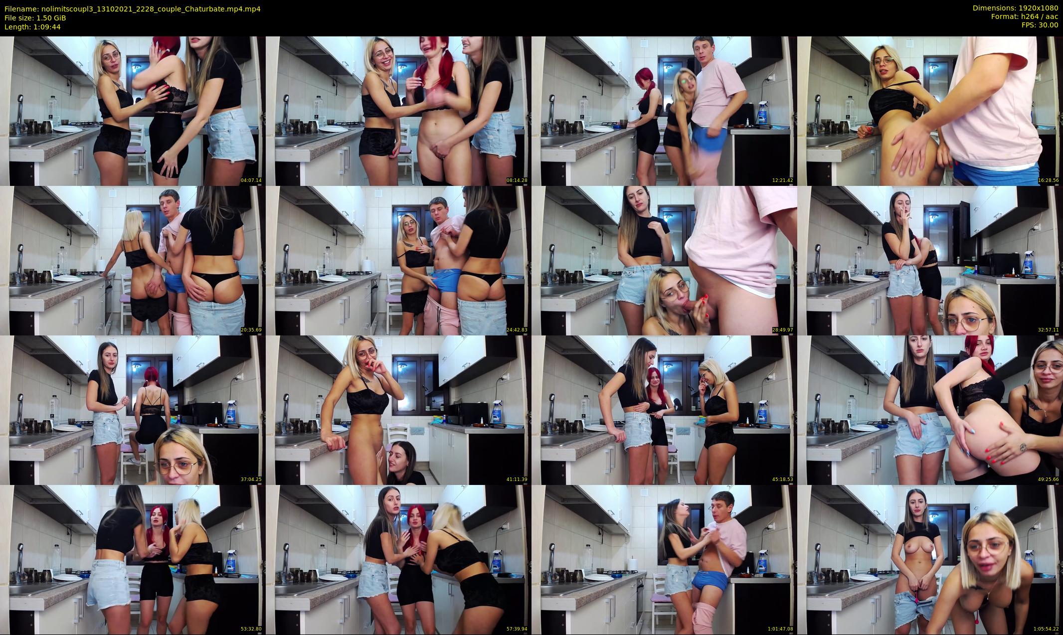 nolimitscoupl3 — 70 minute Chaturbate couple cam show recording, 1080p, Oct 13, 2021