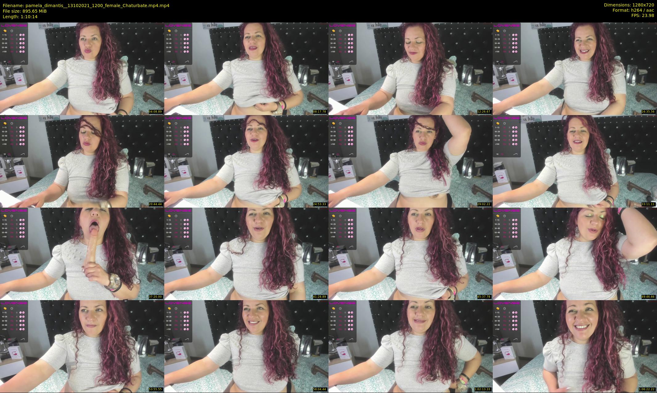 pamela_dimantis_ — 71 minute Chaturbate female cam show recording, 720p, Oct 13, 2021