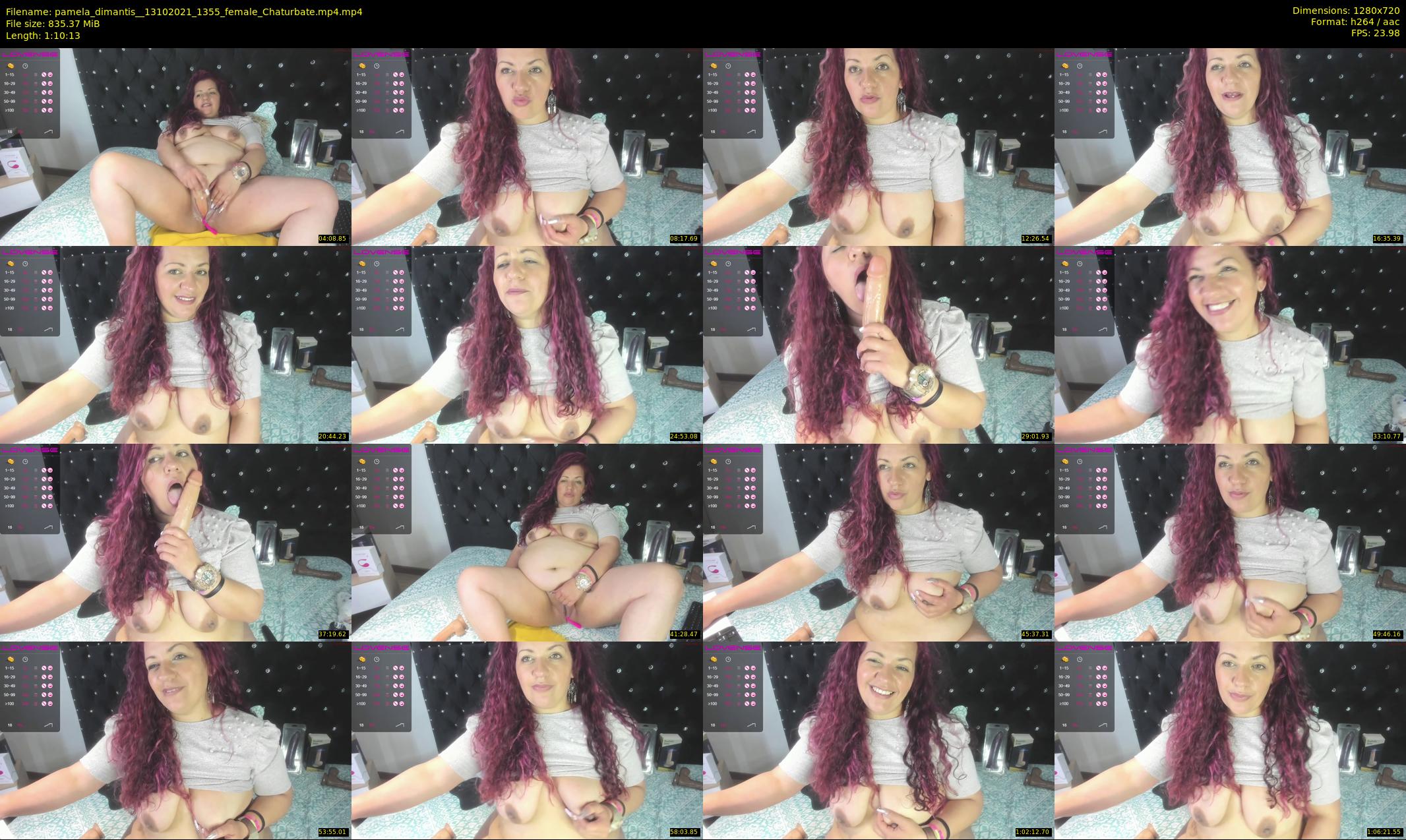 pamela_dimantis_ — 71 minute Chaturbate female cam show recording, 720p, Oct 13, 2021