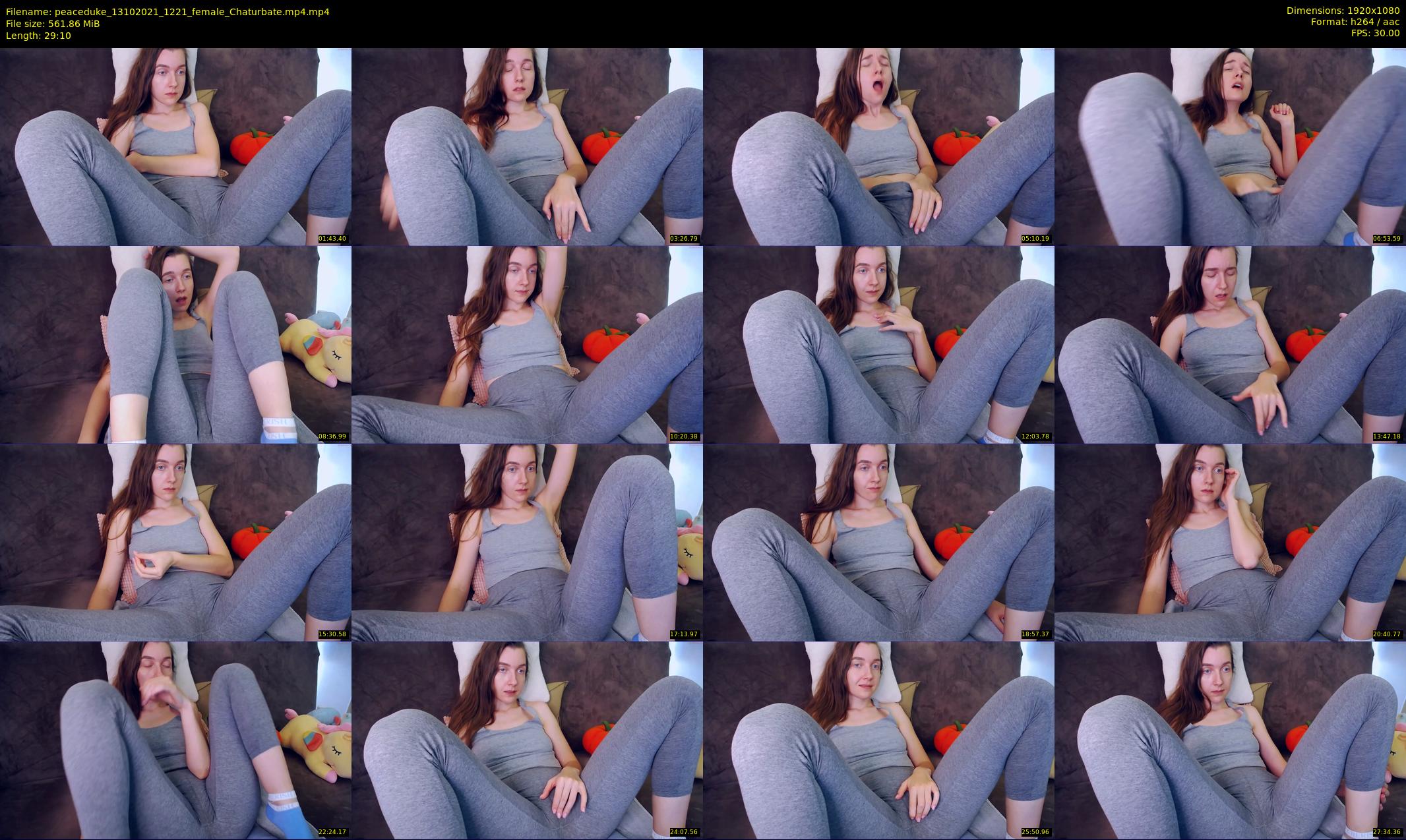 peaceduke — 30 minute Chaturbate female cam show recording, 1080p, Oct 13, 2021
