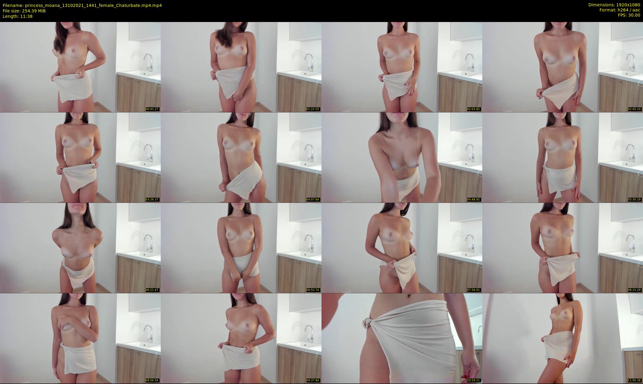 princess_moana — 12 minute Chaturbate female cam show recording, 1080p, Oct 13, 2021