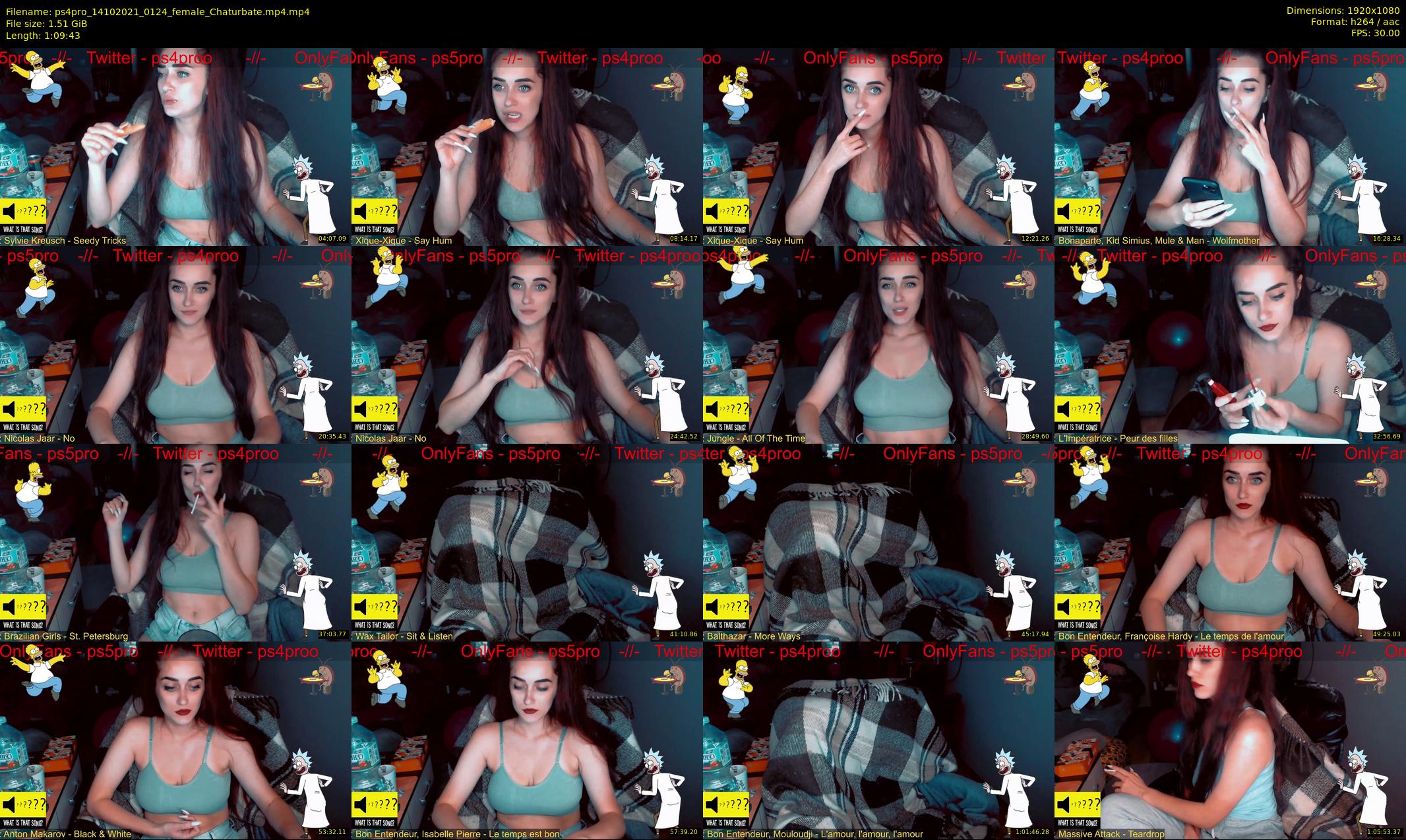 ps4pro — 70 minute Chaturbate female cam show recording, 1080p, Oct 14, 2021