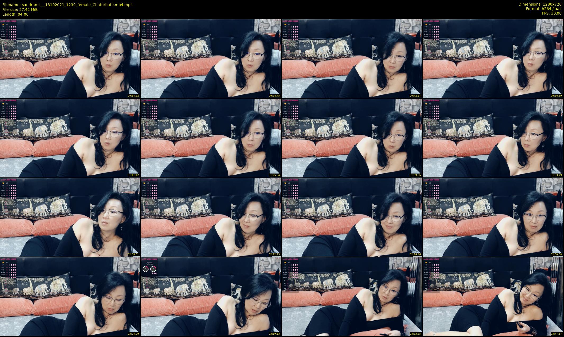 sandrami__ — 4 minute Chaturbate female cam show recording, 720p, Oct 13, 2021