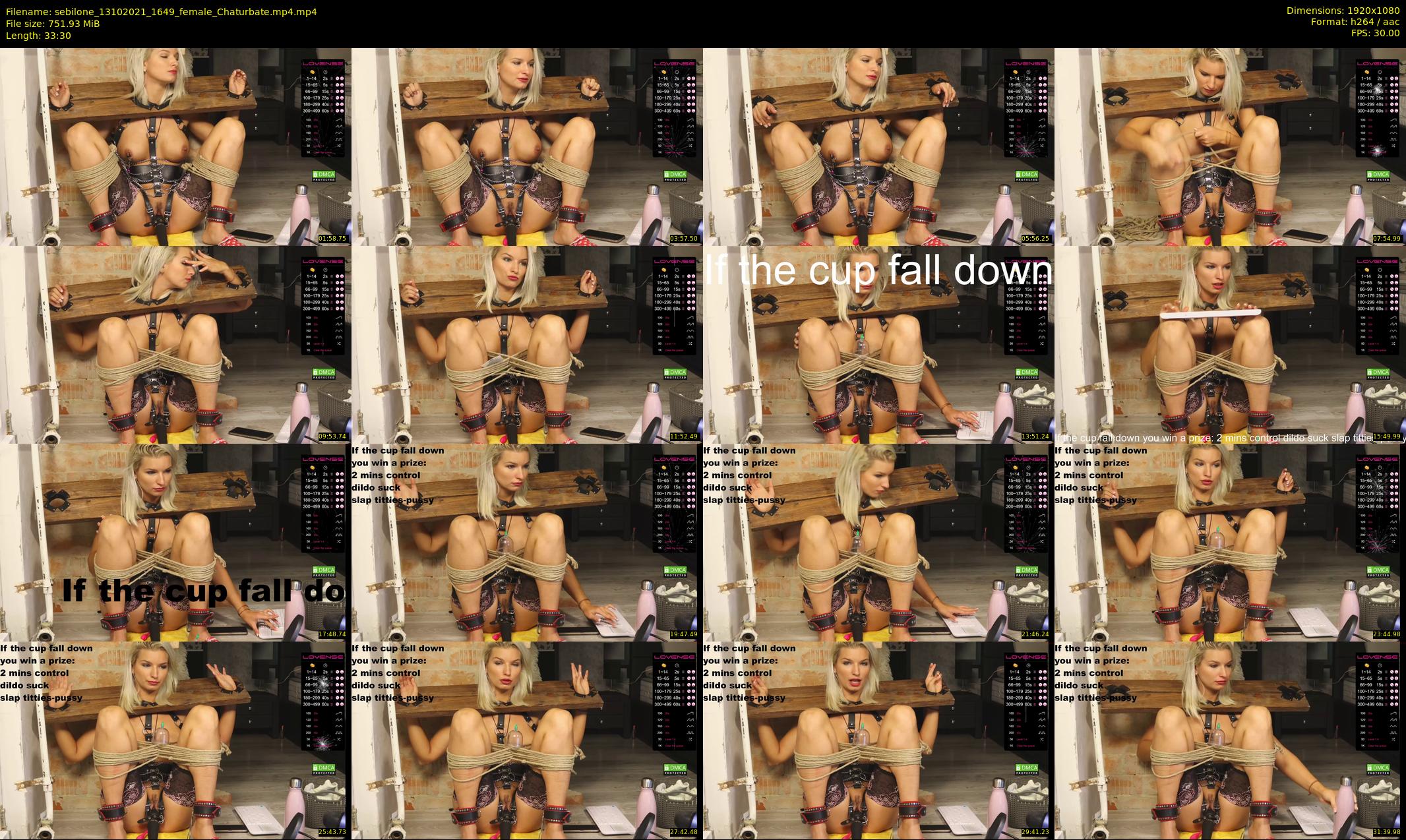 sebilone — 34 minute Chaturbate couple cam show recording, 1080p, Oct 13, 2021