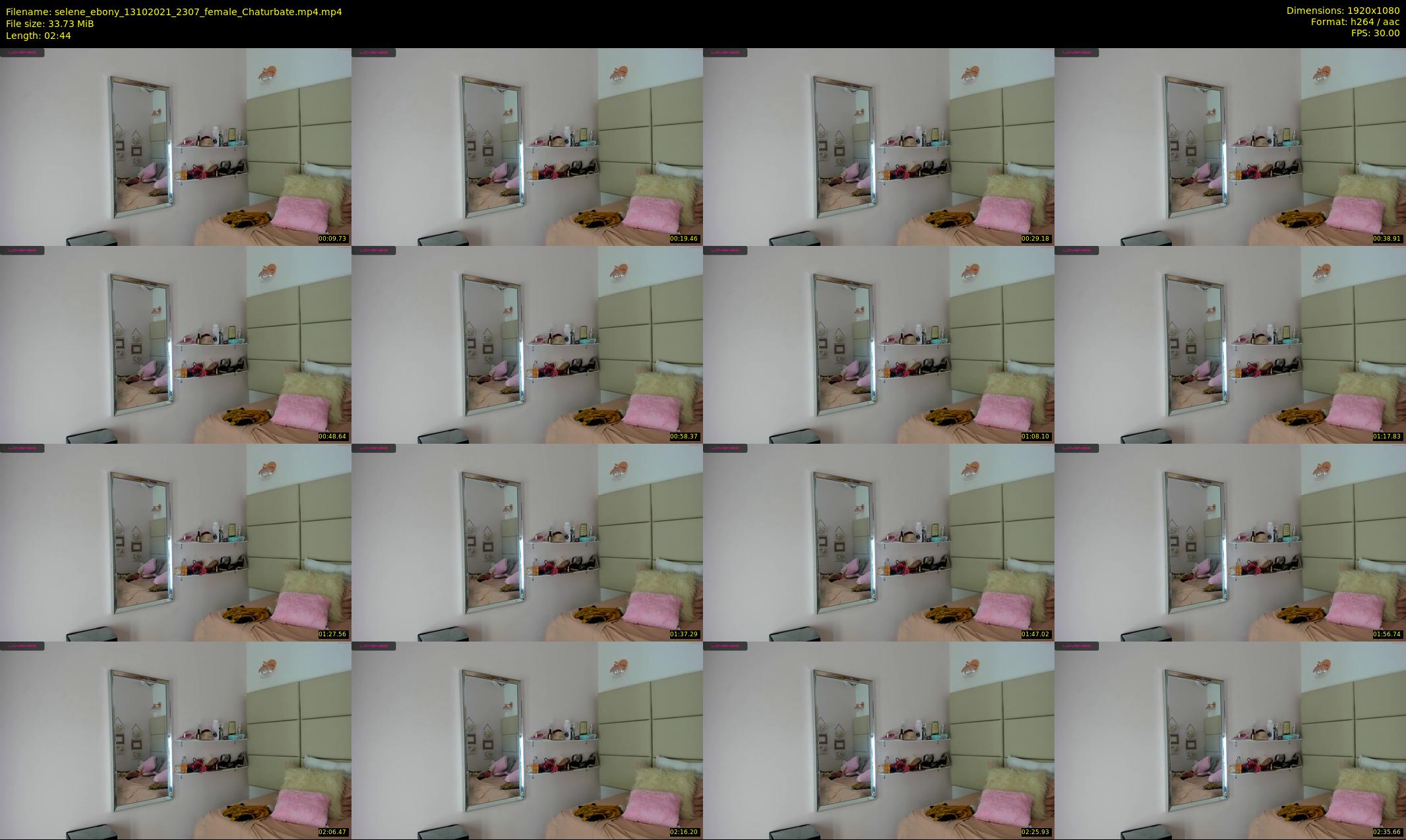 selene_ebony — 3 minute Chaturbate female cam show recording, 1080p, Oct 13, 2021