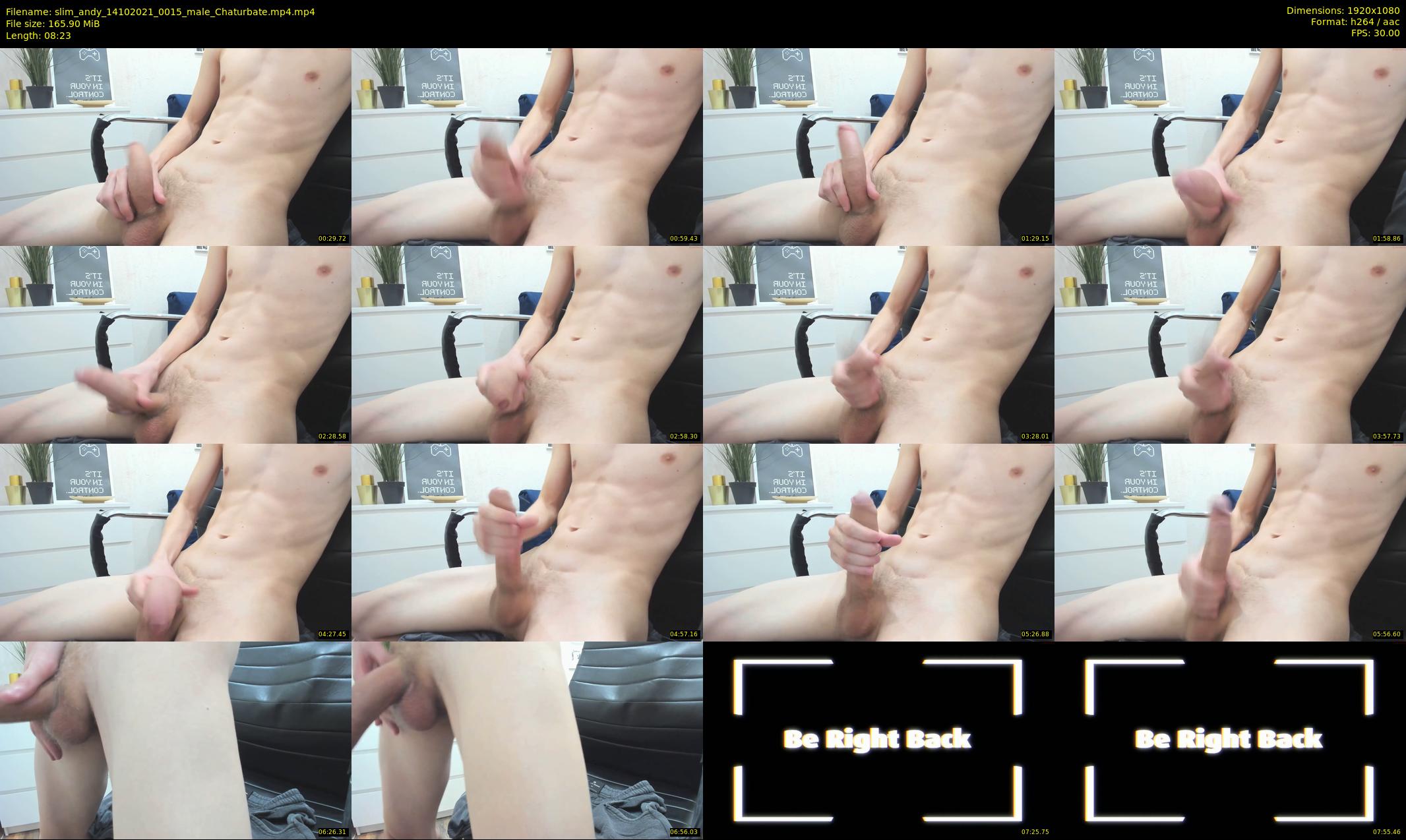 slim_andy — 9 minute Chaturbate male cam show recording, 1080p, Oct 14, 2021