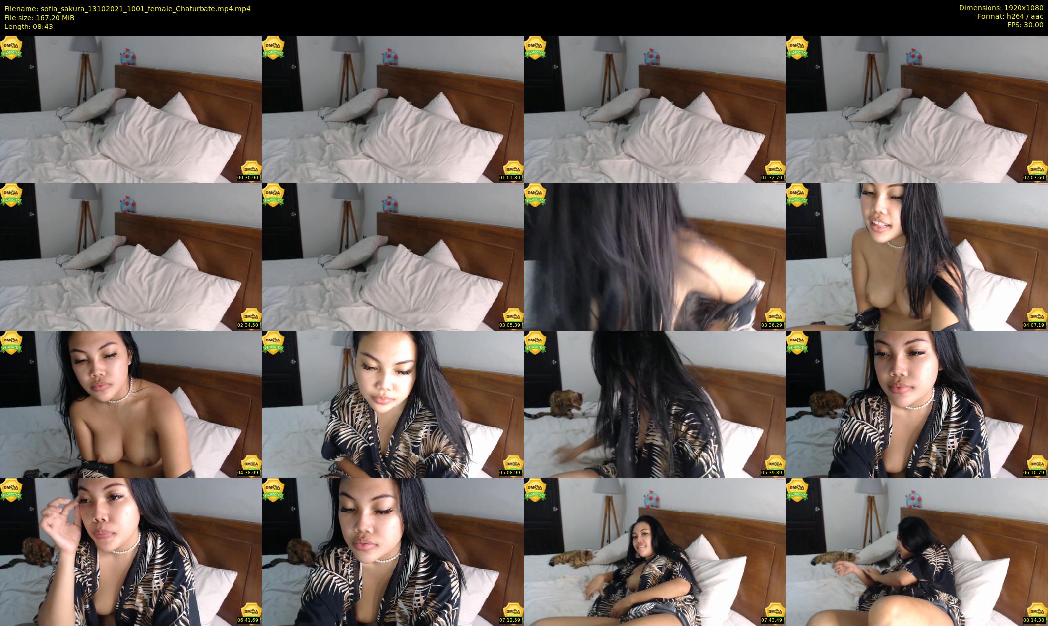 sofia_sakura — 9 minute Chaturbate female cam show recording, 1080p, Oct 13, 2021
