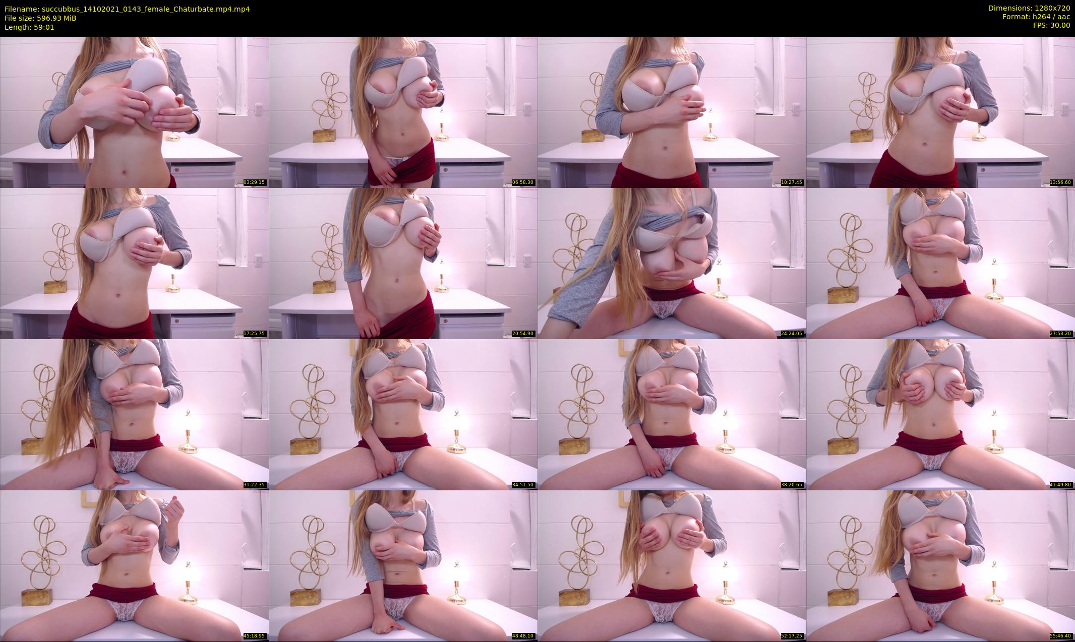 succubbus — 60 minute Chaturbate female cam show recording, 720p, Oct 14, 2021