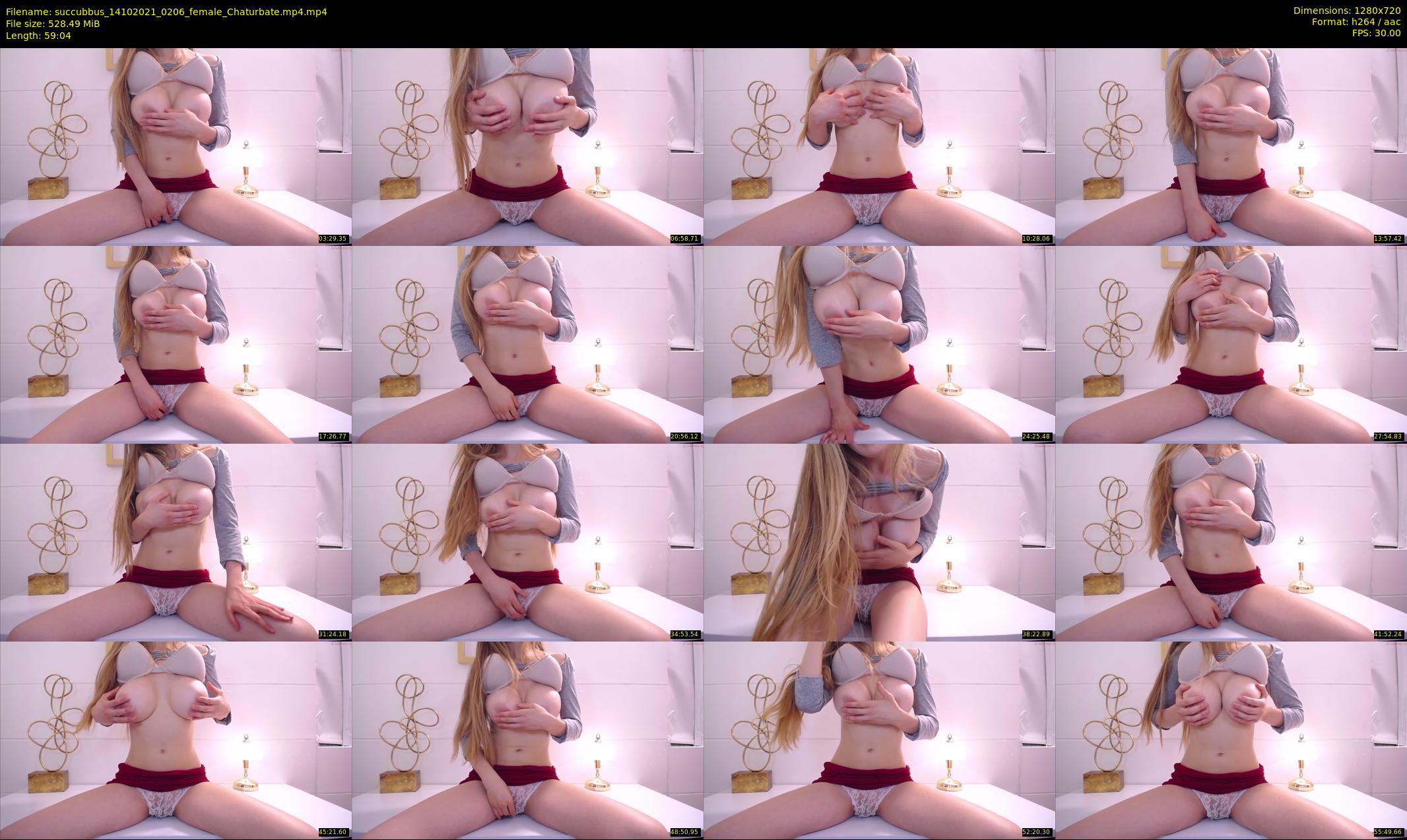 succubbus — 60 minute Chaturbate female cam show recording, 720p, Oct 14, 2021