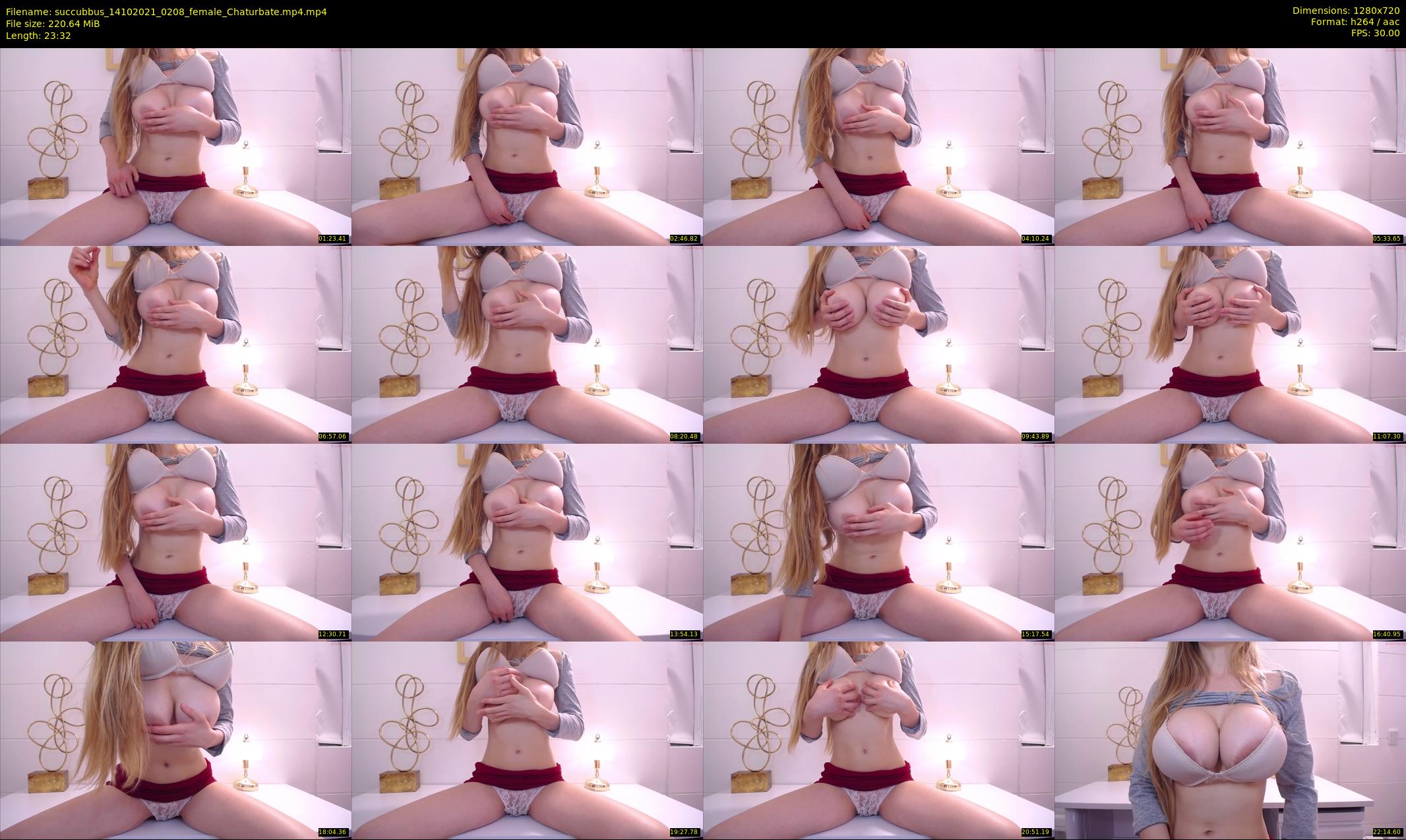 succubbus — 24 minute Chaturbate female cam show recording, 720p, Oct 14, 2021