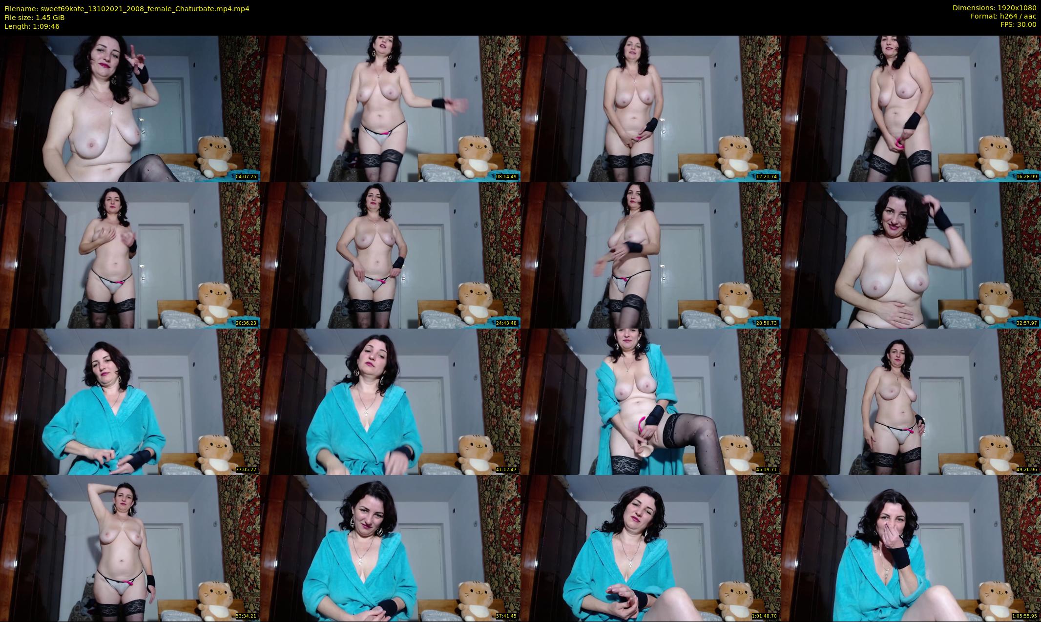 sweet69kate — 70 minute Chaturbate female cam show recording, 1080p, Oct 13, 2021