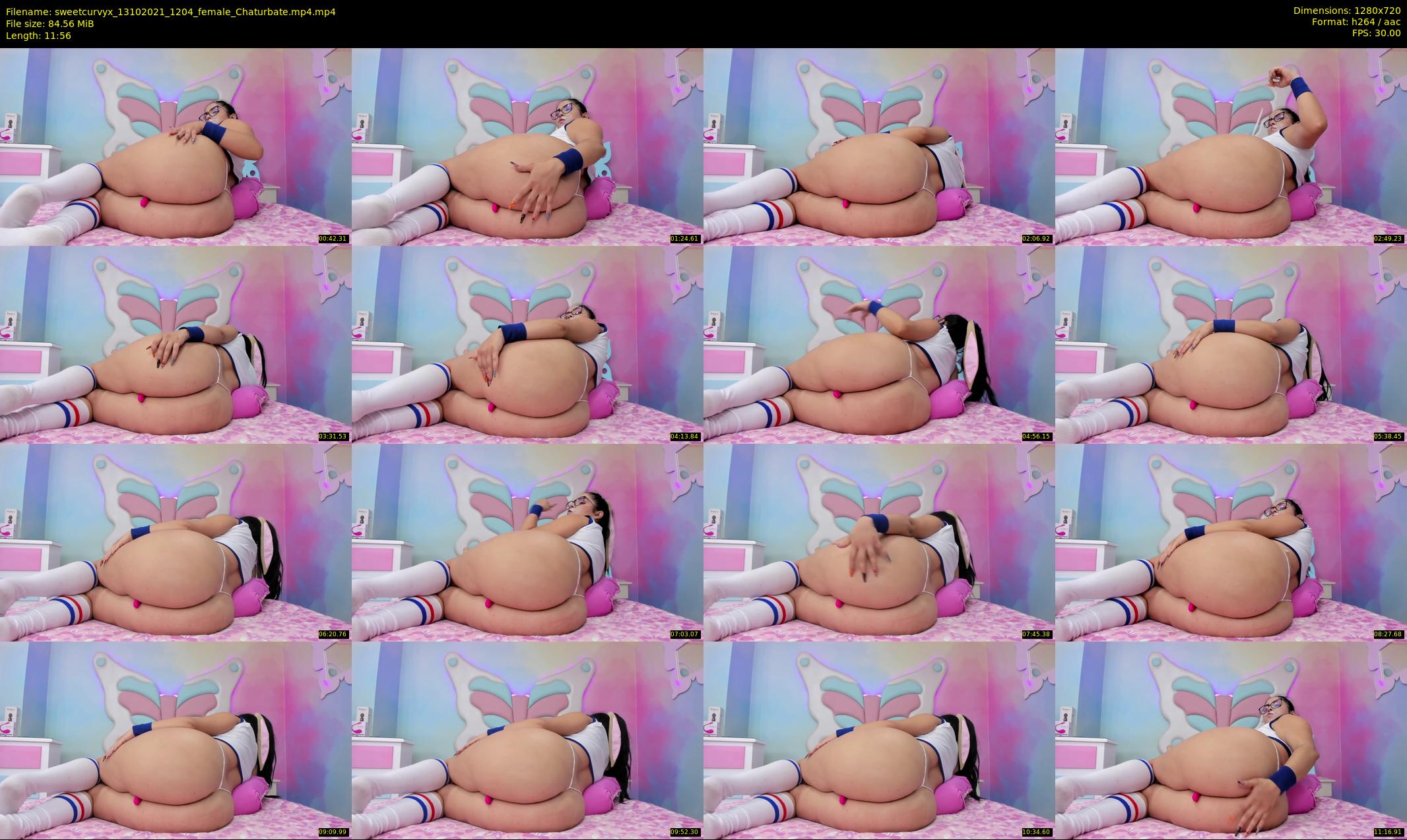 sweetcurvyx — 12 minute Chaturbate couple cam show recording, 720p, Oct 13, 2021