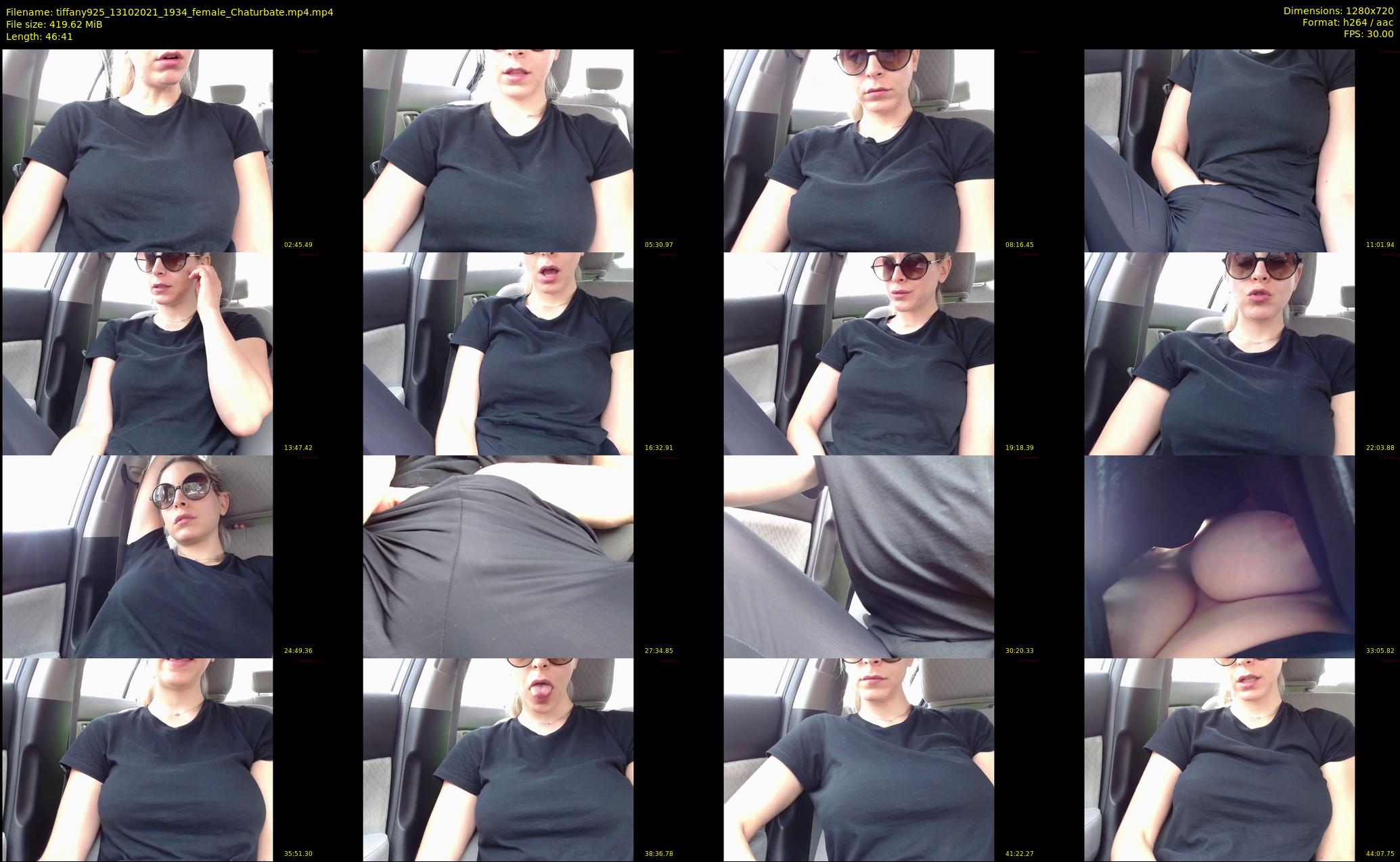 tiffany925 — 47 minute Chaturbate female cam show recording, 720p, Oct 13, 2021