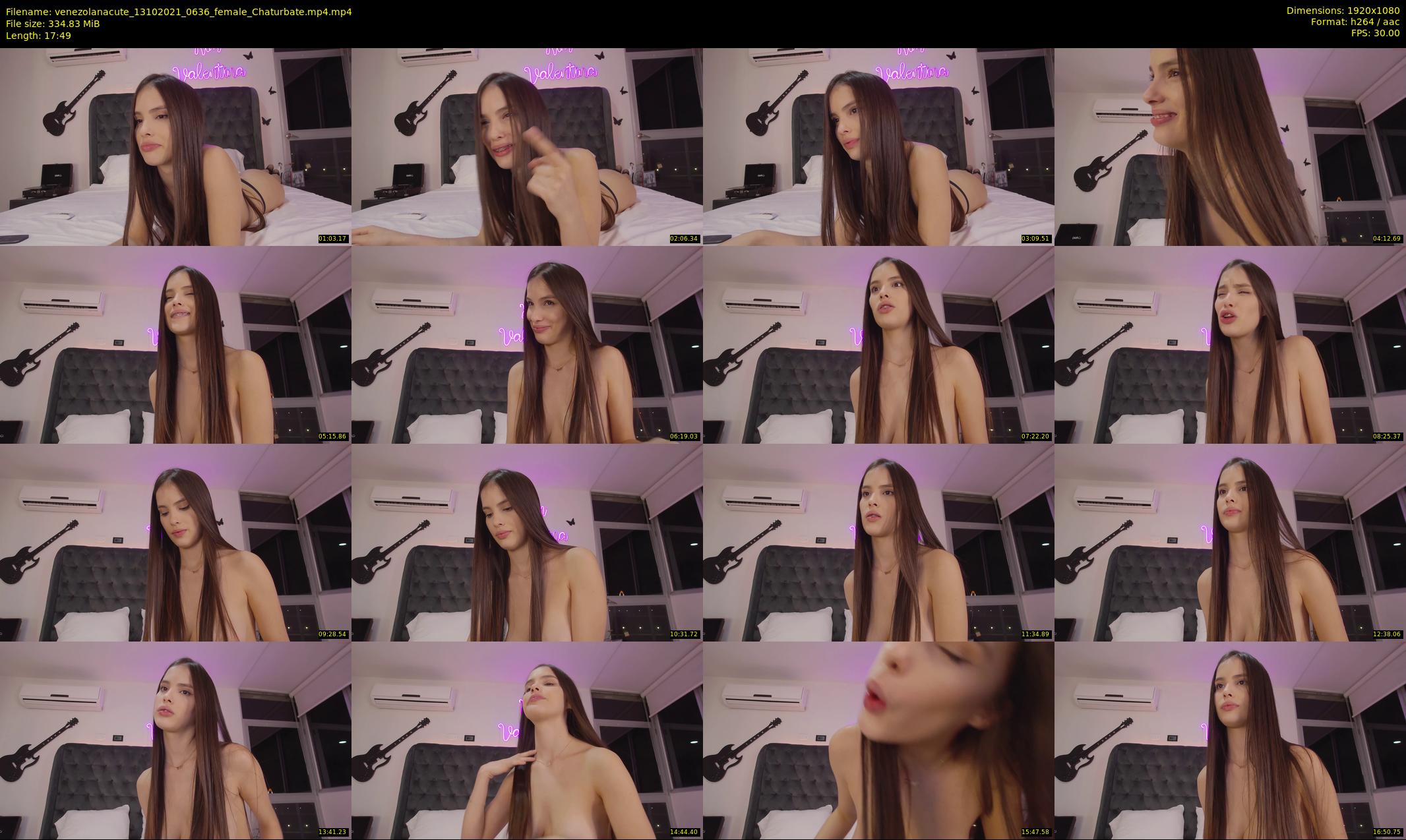 venezolanacute — 18 minute Chaturbate female cam show recording, 1080p, Oct 13, 2021