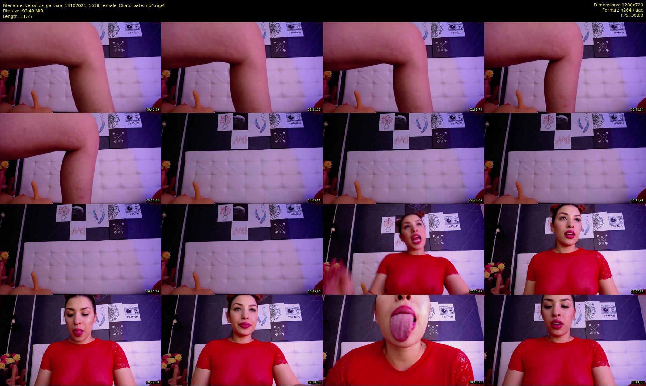 veronica_garciaa — 12 minute Chaturbate female cam show recording, 720p, Oct 13, 2021
